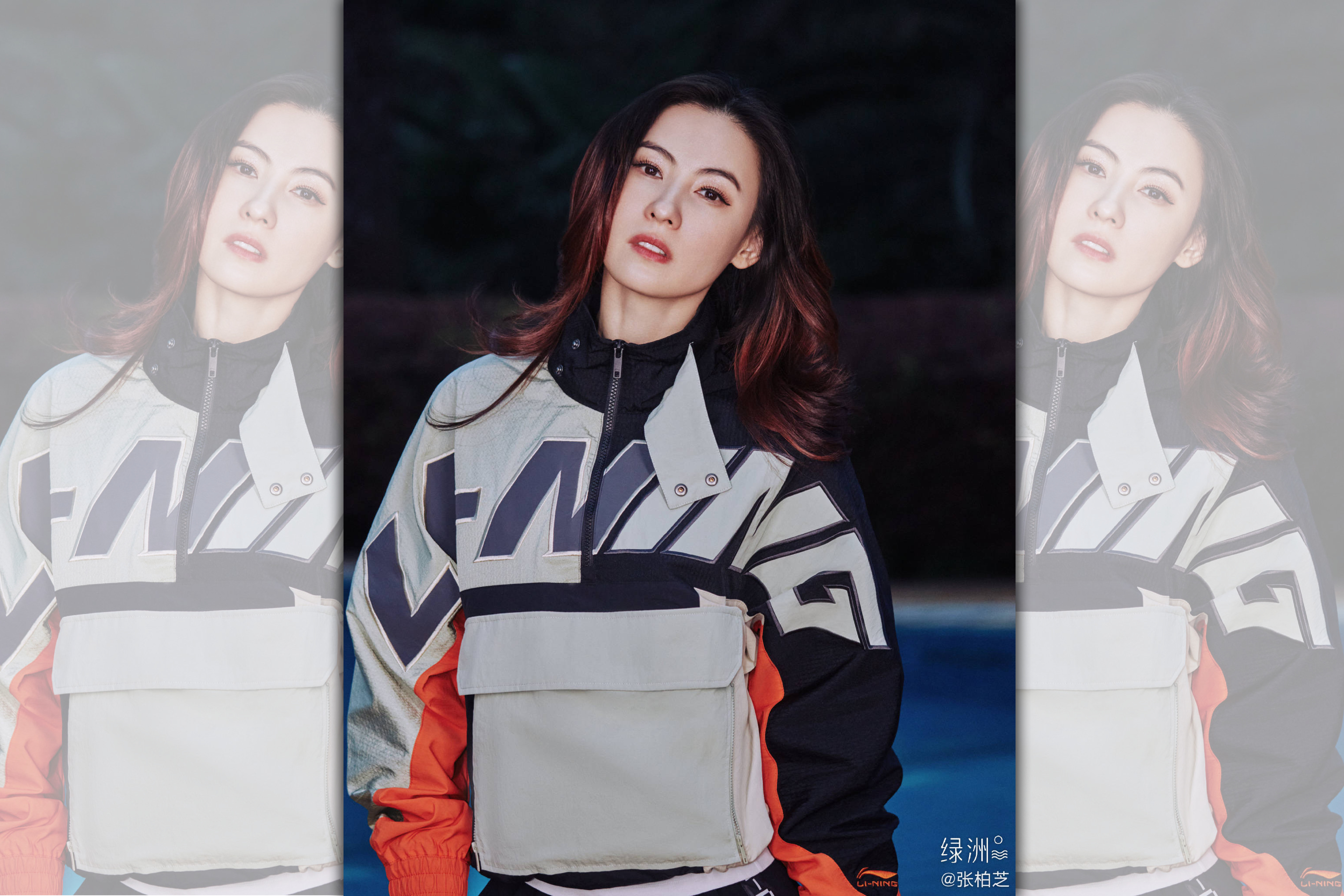  張栢芝昨天突然公布改名字為「張百知」，據傳是她為配合新代言宣傳。（翻攝張栢芝微博）