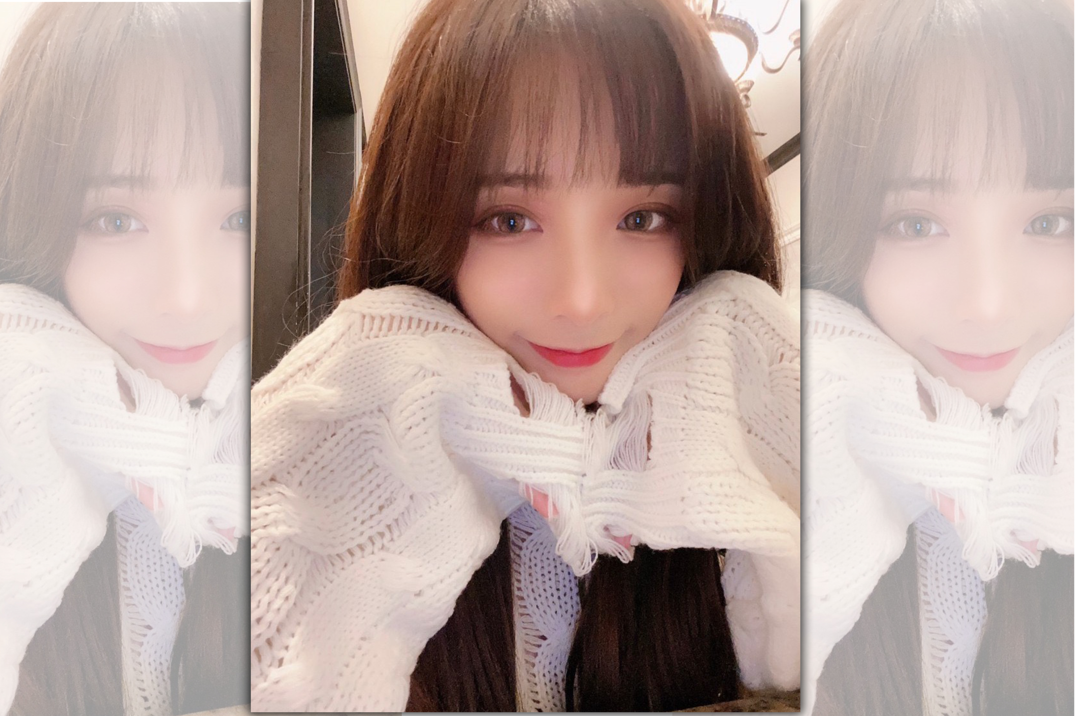 長相甜美身材火辣的網紅閃亮亮近日挑戰直播。（圖/Up直播提供）