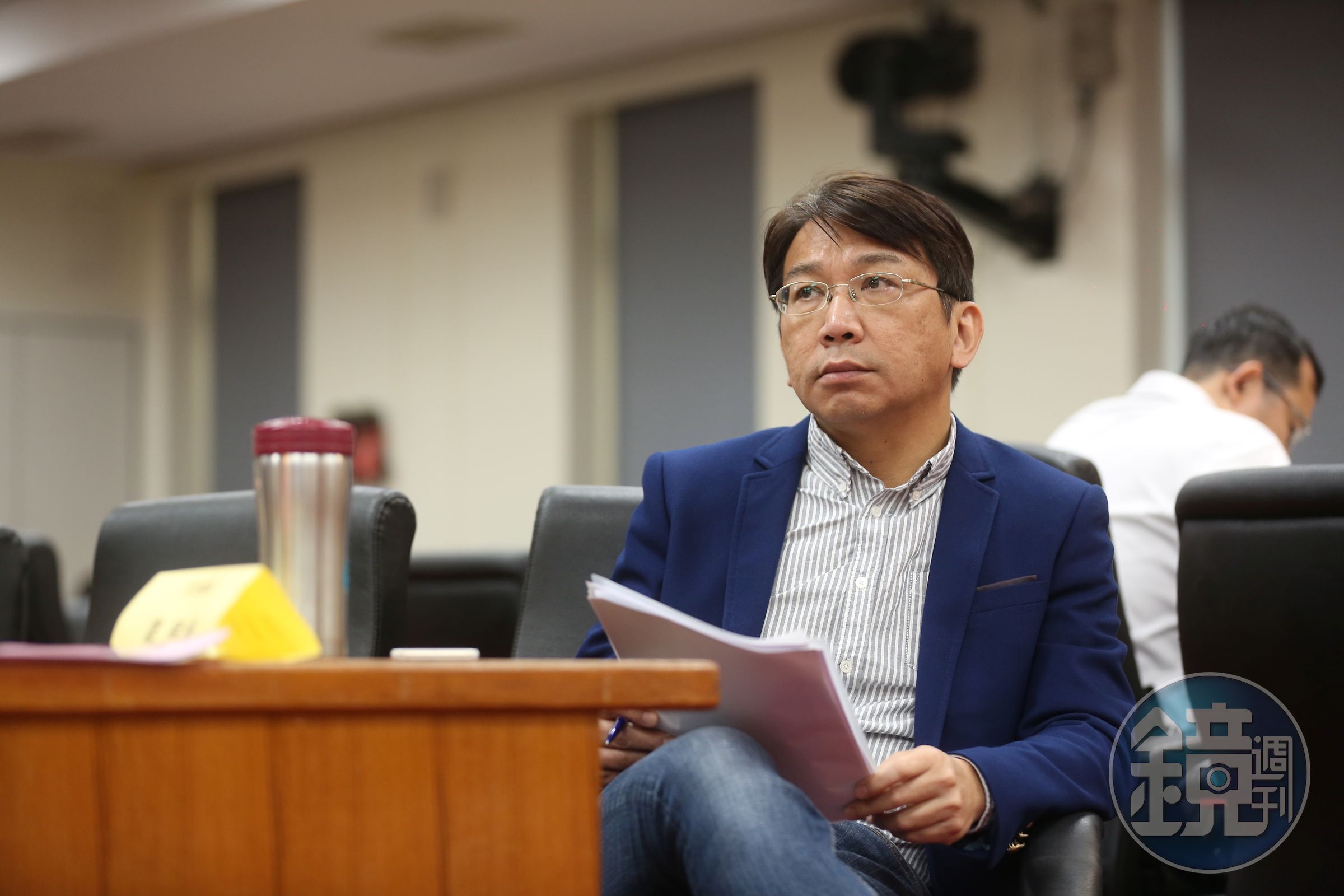 時代力量前主席徐永明因去年財產申報資料的配偶欄空白，意外讓離婚消息曝光。