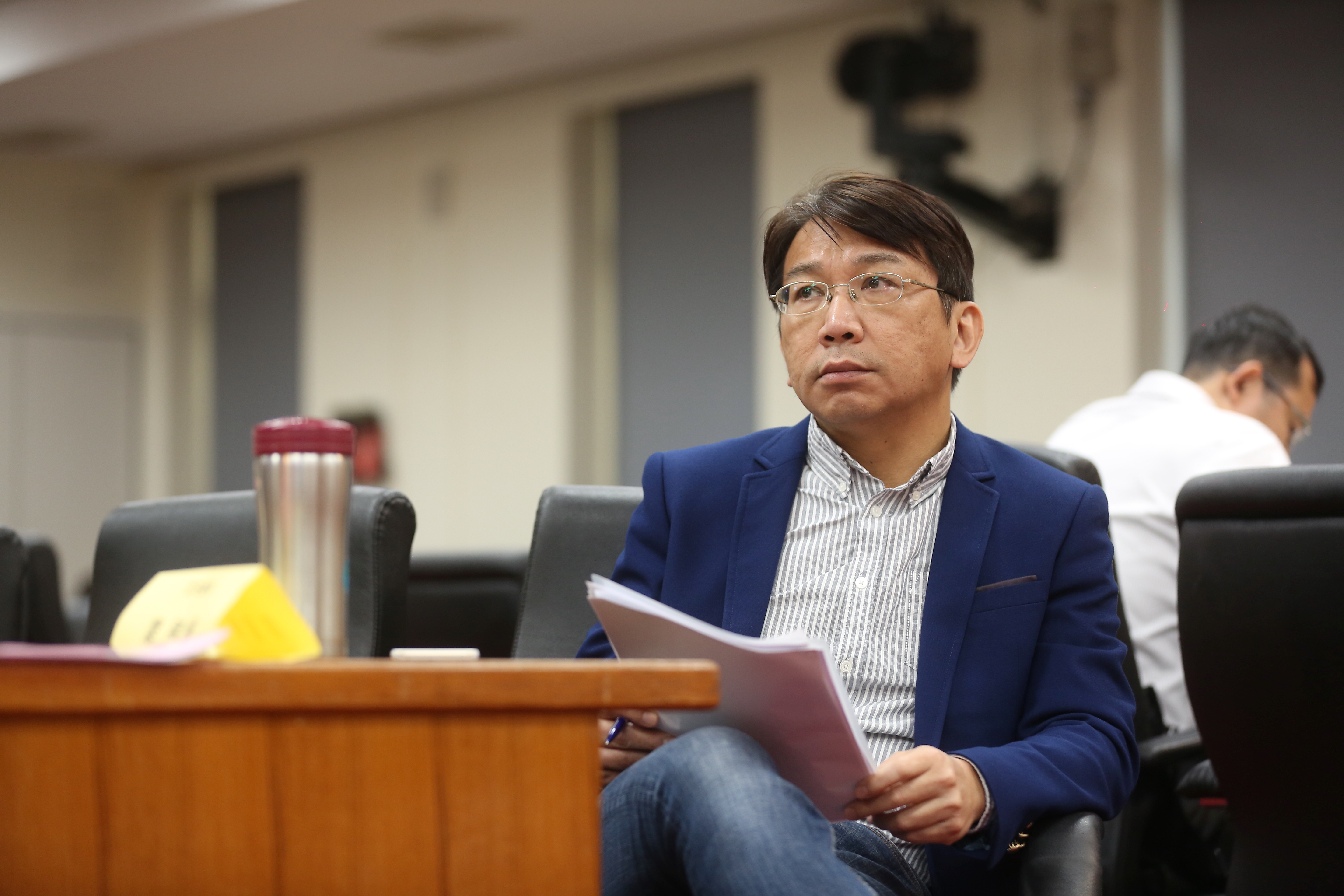 時代力量前主席徐永明因去年財產申報資料的配偶欄空白，意外讓離婚消息曝光。