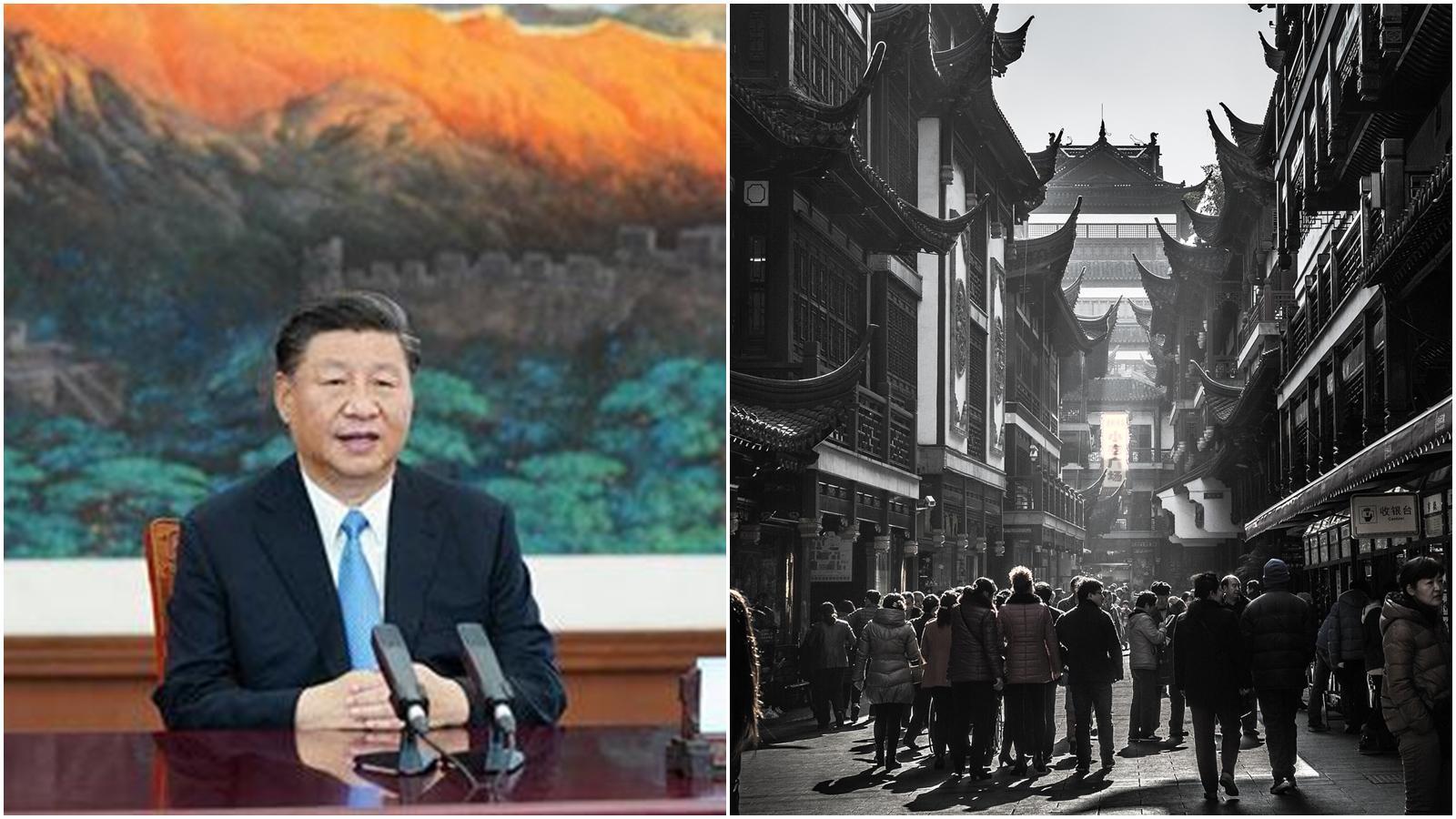 中國近期對言論審查更為嚴峻,連溫家寶文章都「被消失」,外媒憂心中國人的自由恐再受到更大的限制;左圖為中國國家主席習近平。(翻攝自中國外交部網站/pixabay)