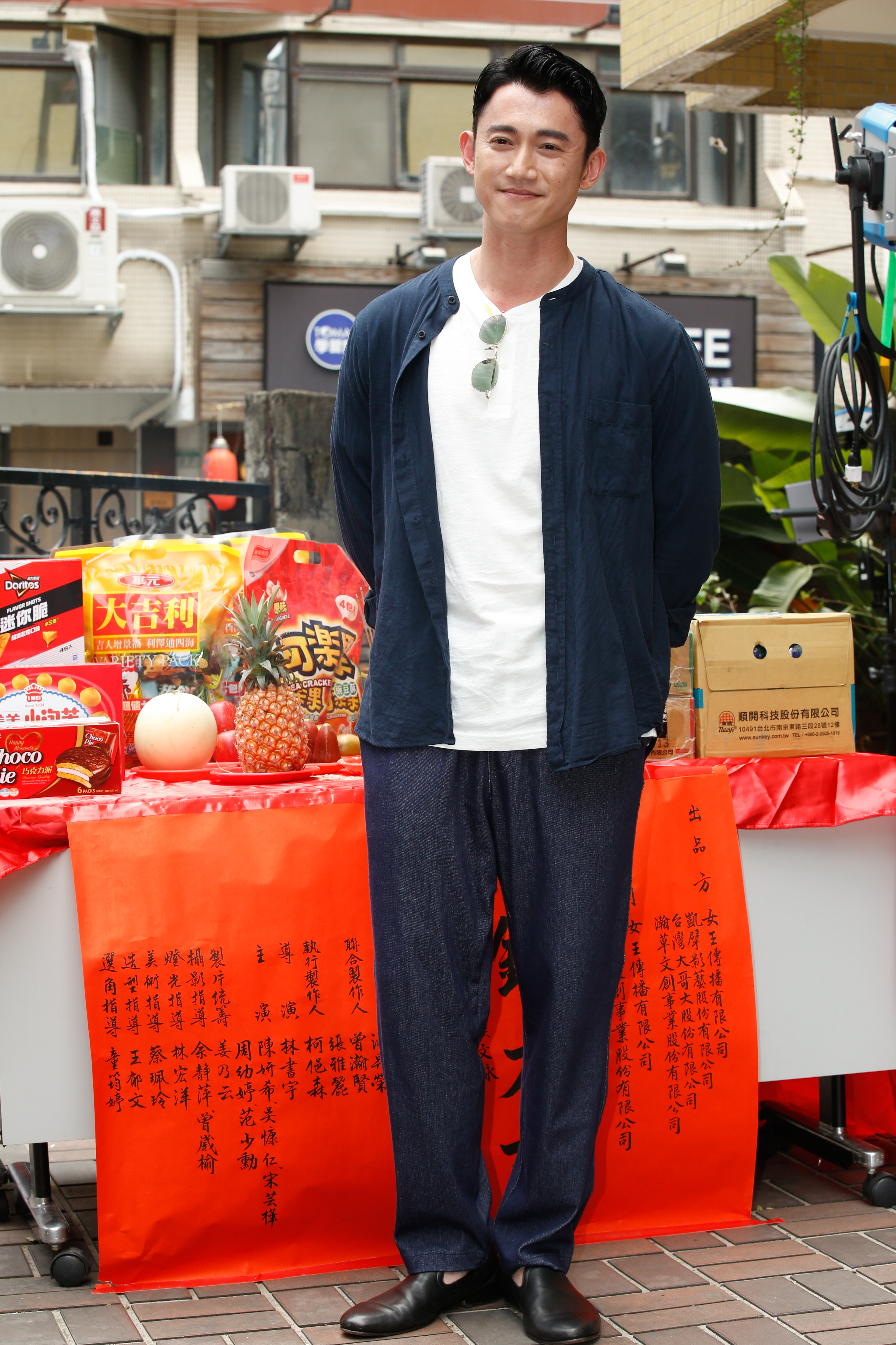 吳慷仁22日早上才出院，感謝愛人邵雨薇急帶他去看醫生。