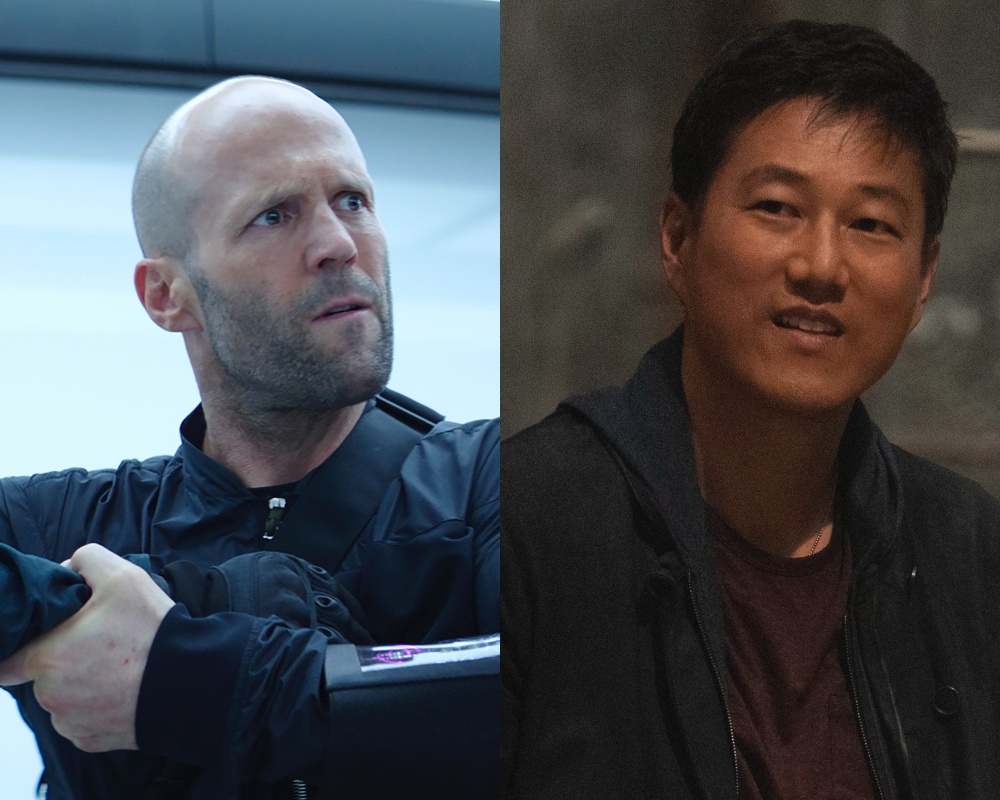 《玩命關頭》的粉絲都很在意當初傑森史塔森（左）害死了姜成鎬（右），不斷請願讓他復活，終於成功。（UIP提供）