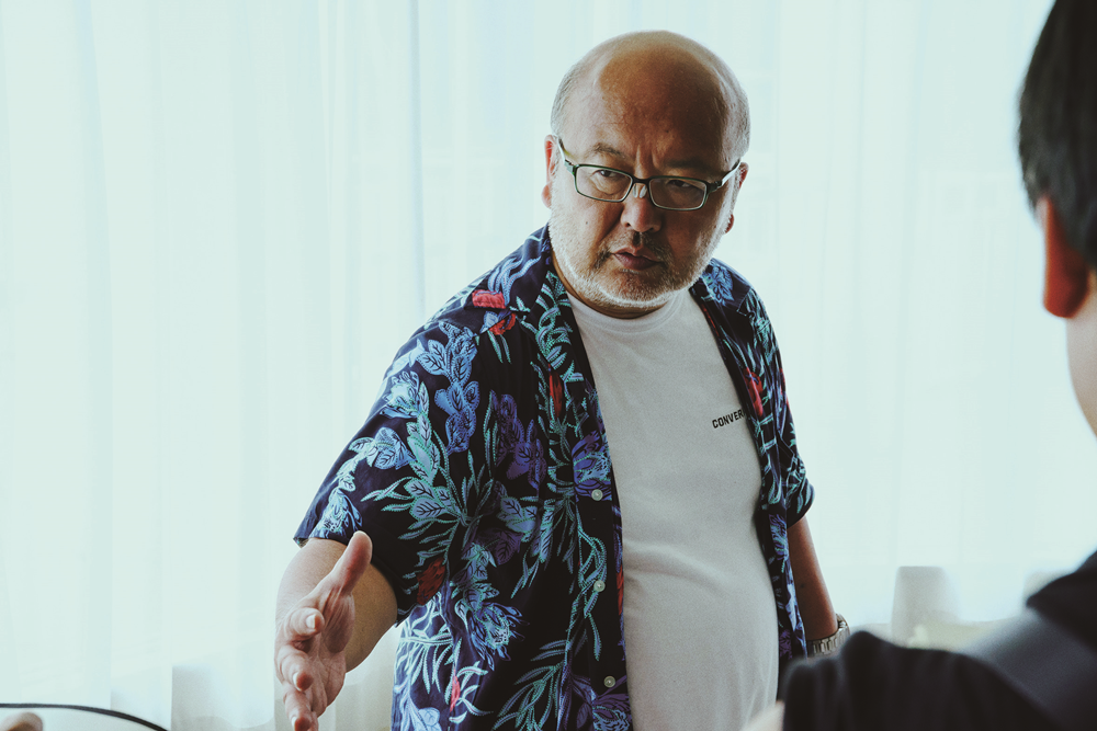 佐藤東彌透露疫情讓戲劇拍攝現場出現極大變化，工作人員也努力在適應中。（龍祥電影提供）