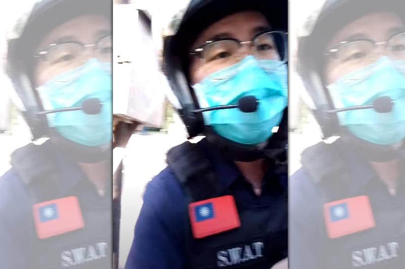 桃園警方違法盤查搜索事件頻傳，惹出不少爭議。（翻攝自gracejoy Jan YouTube頻道）