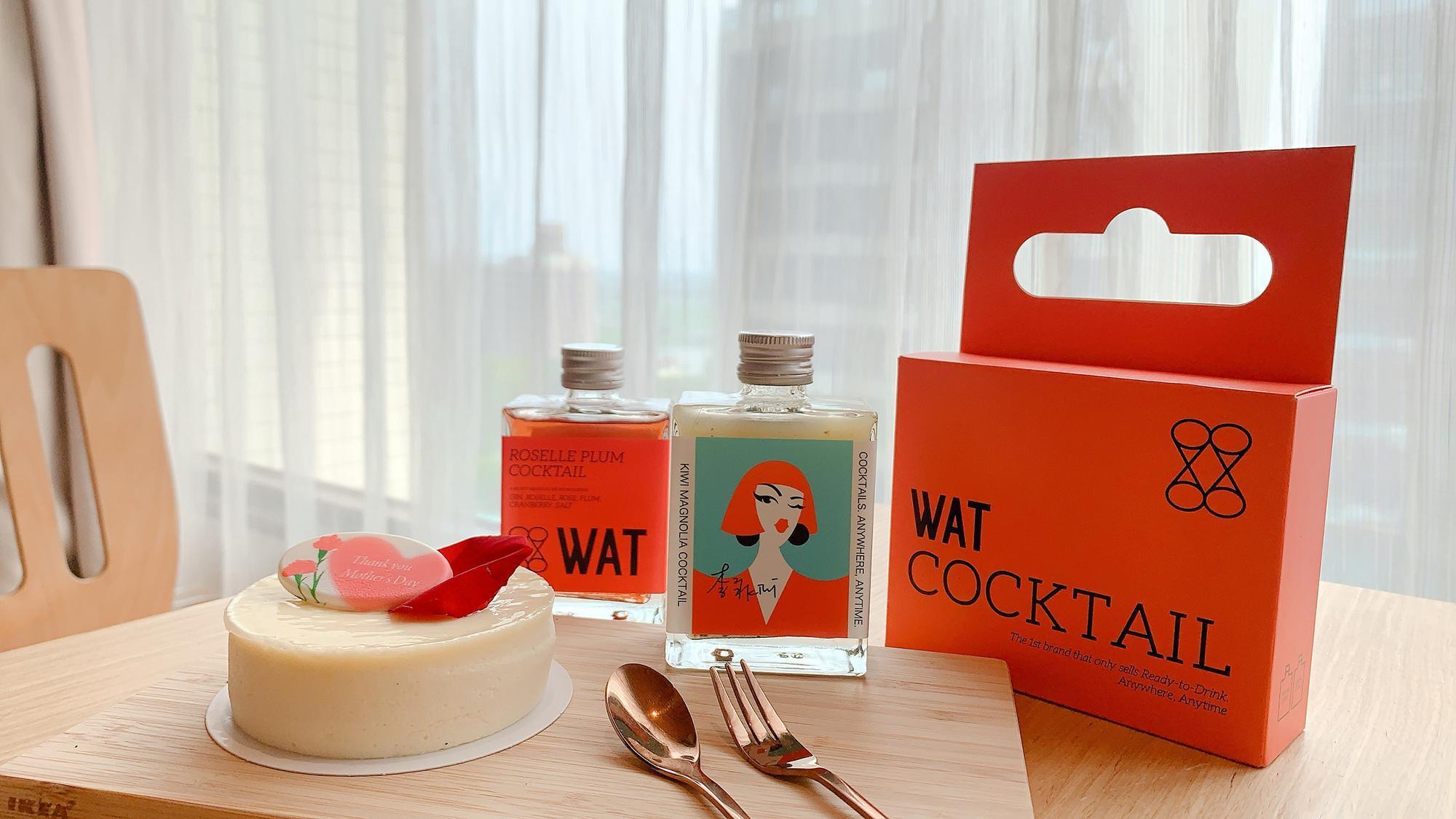 長榮鳳凰酒店「MAMA假期」除了一泊二食之外，還會贈送WAT雞尾酒組合及母親節蛋糕。（圖片提供：長榮鳳凰酒店）