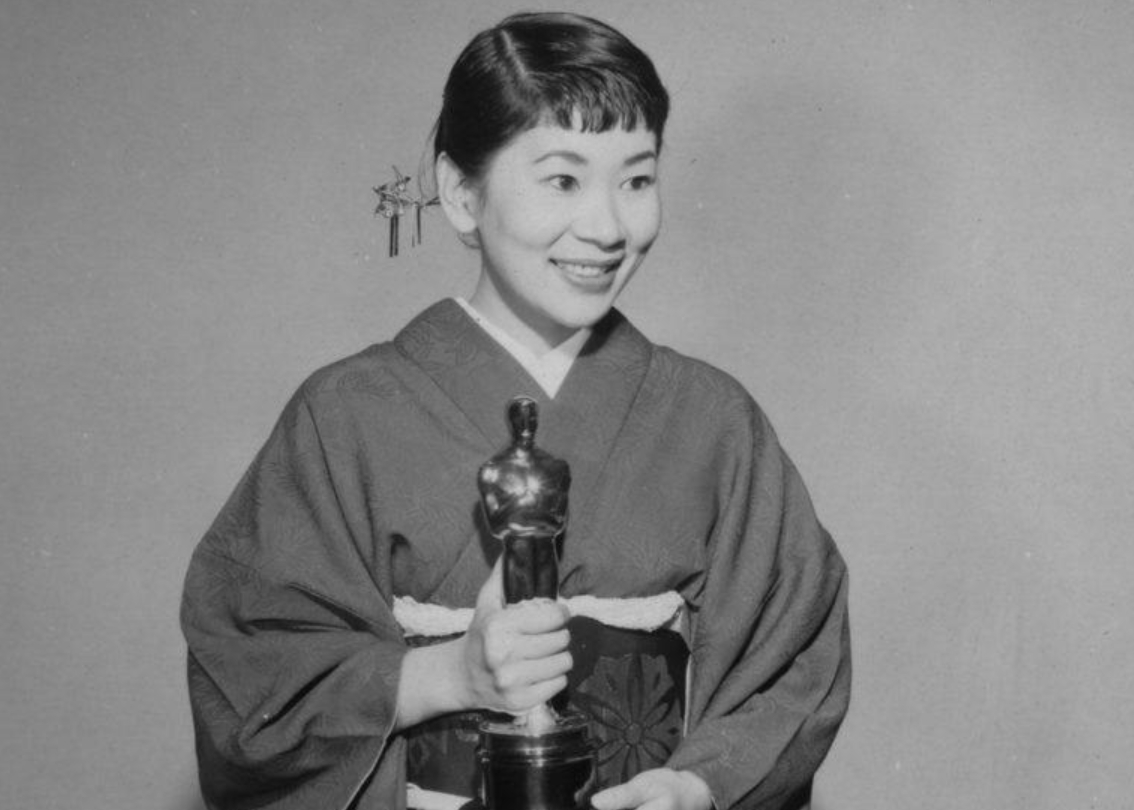 日本演員梅木三吉是第一位獲得奧斯卡獎的亞裔演員。（翻攝自網路）