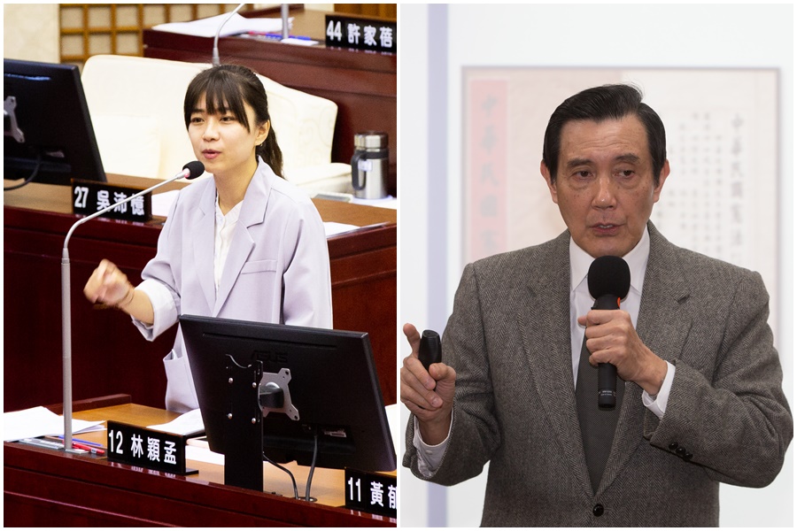 林穎孟批評馬英九不斷喊著核四重啟，有違當初為下一代保留選擇權的承諾。（本刊資料照）