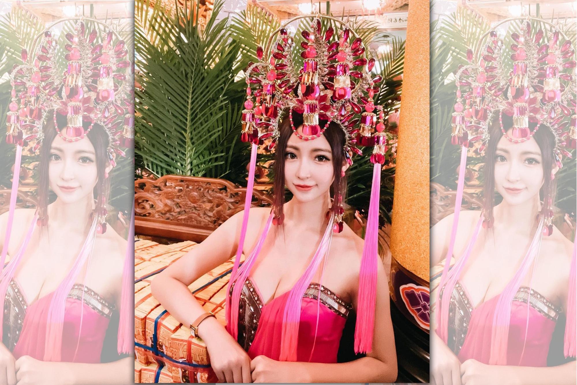 趙采瑄(寧寧Ning)日前在大甲媽祖回鑾儀式中擔任禮生。(翻攝自寧寧ig)