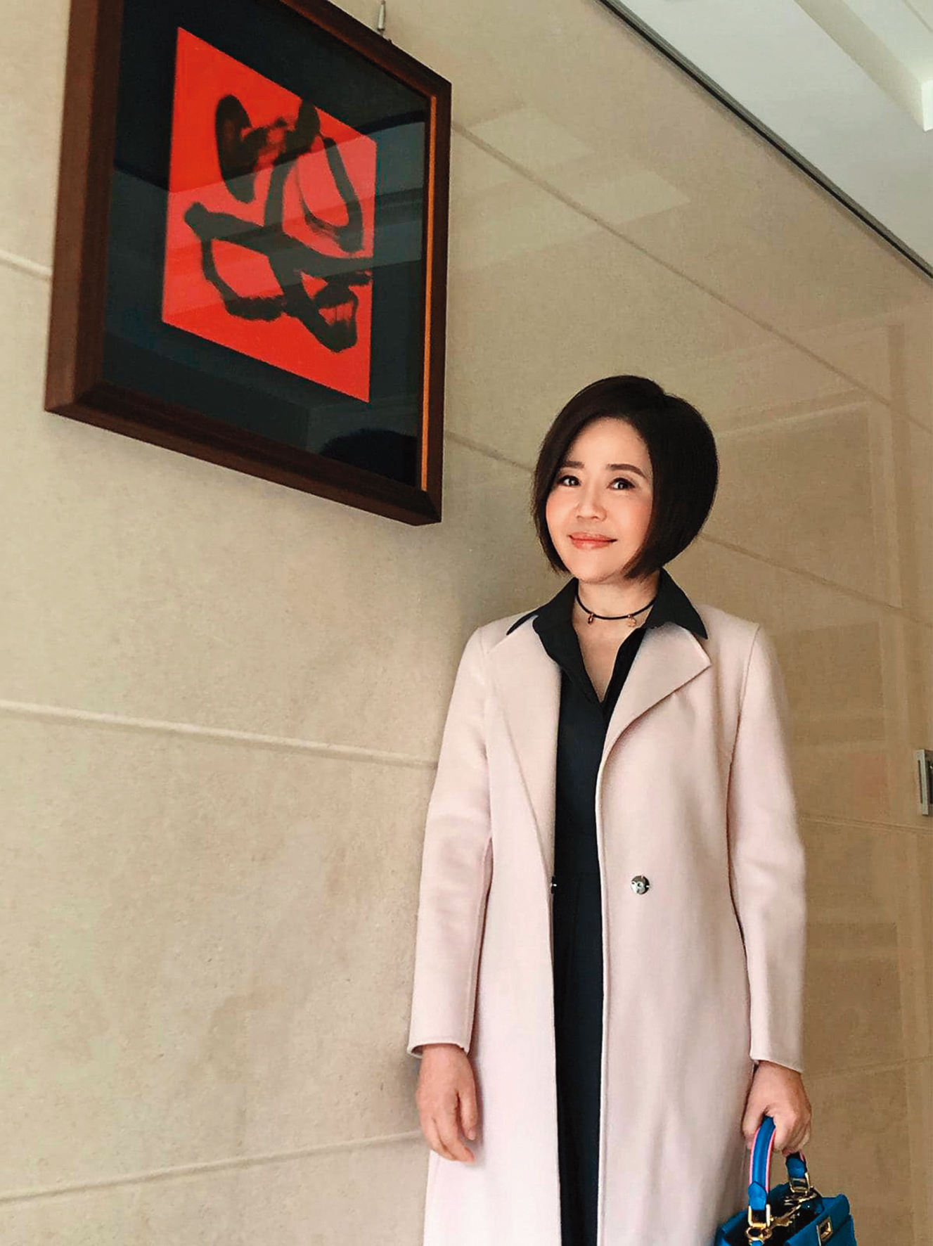 于美人結束十年婚姻後,如今對單身生活感到很自在。(翻攝自于美人臉書)