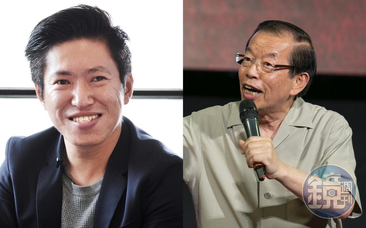 針對謝長廷(右)發言的爭議,總統府發言人張惇涵(左)表示謝與原能會的說法無相互違背。(翻攝自張惇涵臉書、本刊資料照)