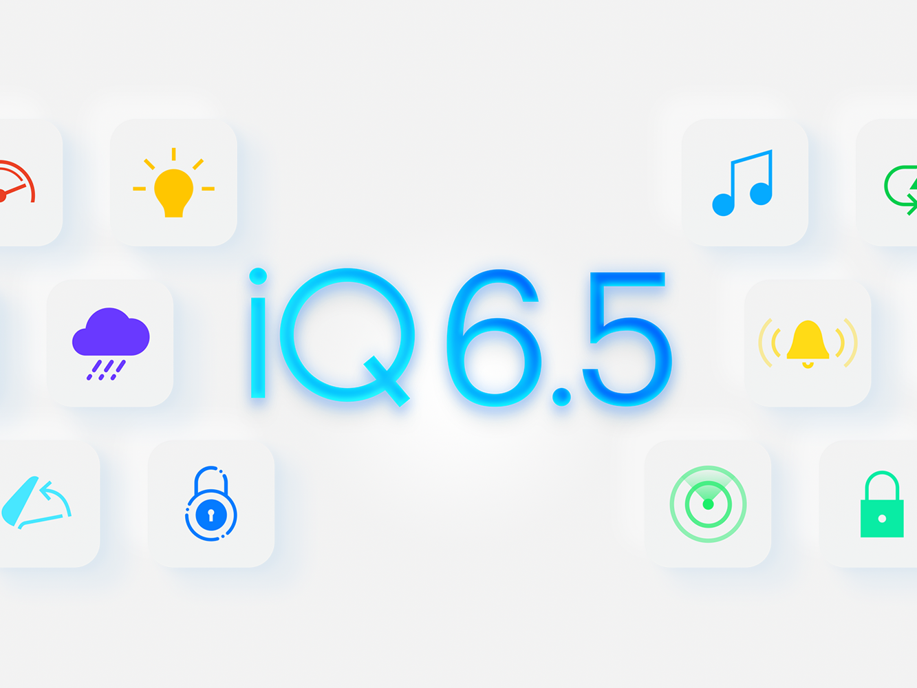 iQ System® 提升至 6.5 版，即便是最早期購買的 Gogoro 1 / Gogoro 2，都可以在更新 Gogoro App，新增iPhone的Siri進行語音控制，輕鬆幫車主找尋車輛、查詢最近換電站點、甚至上鎖、解鎖車輛；此外還增添「車庫模式」，不需多把鑰匙，一隻手機即可操作同一帳戶下多輛 Gogoro 智慧電動機車。