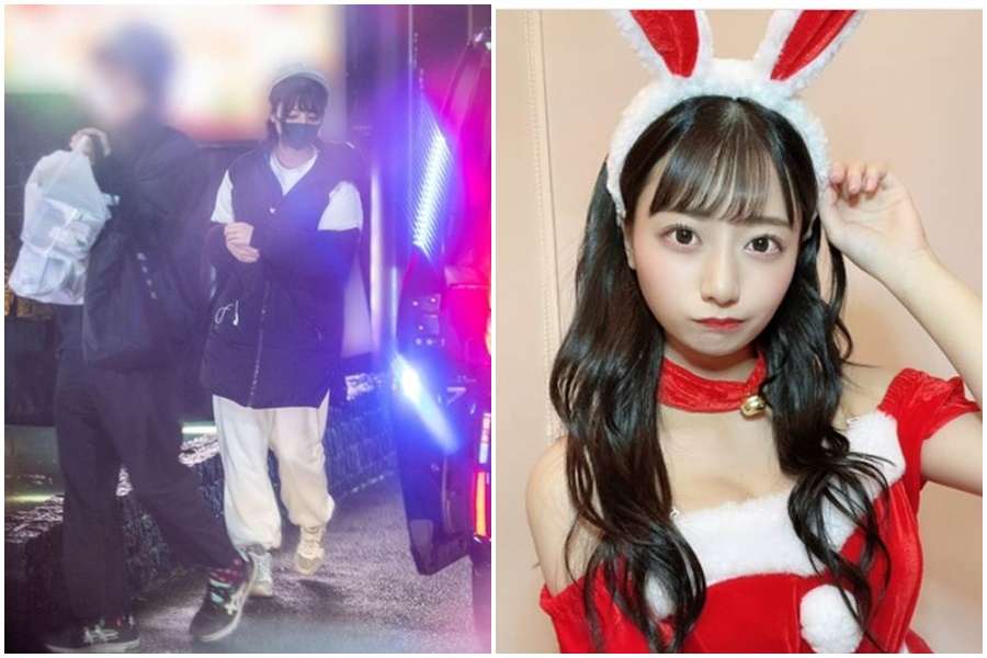 偶像女團「AKB48」20歲成員鈴木優香爆醜聞。(翻攝自文春オンライン推特/鈴木優香推特)