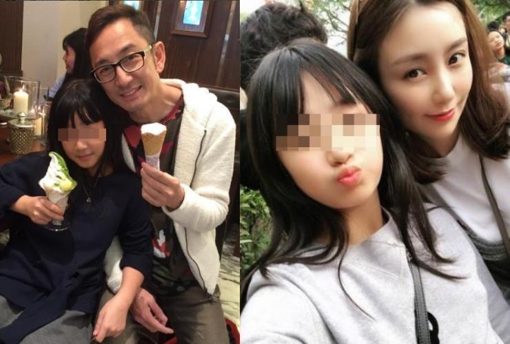 吳啟華與第2任妻子離婚後仍保持好友關係，2人也常分享與女兒的合照。（翻攝自吳啟華、石洋子微博）