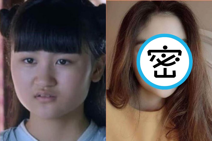 陸子藝14歲時出演《花千骨》被網友批評「長歪」，如今長的亭亭玉立。（翻攝自微博）