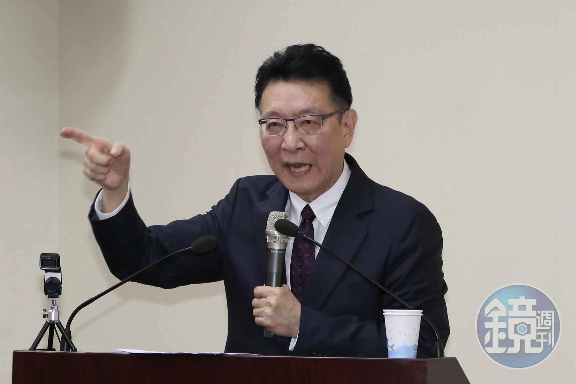 趙少康今赴國民黨中常會演講，多次強調藍營不團結才會輸。