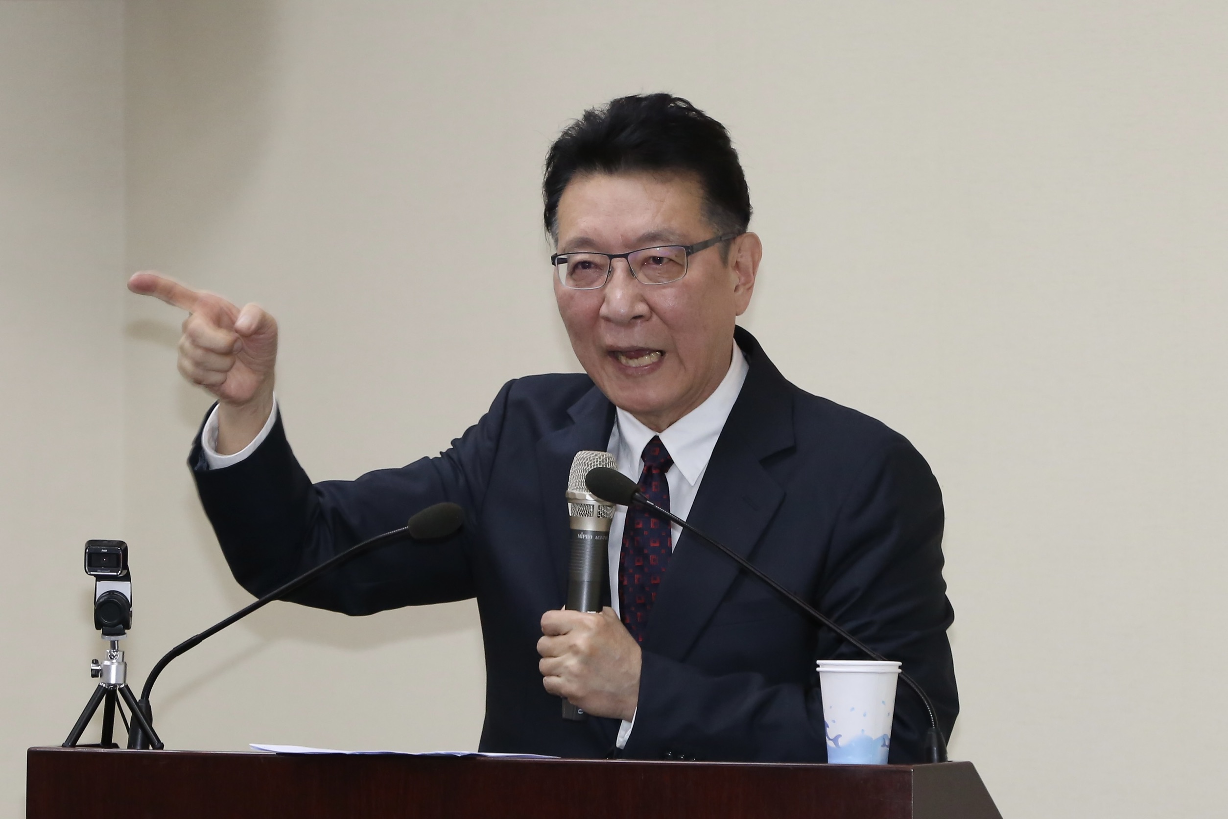 趙少康今赴國民黨中常會演講，多次強調藍營不團結才會輸。