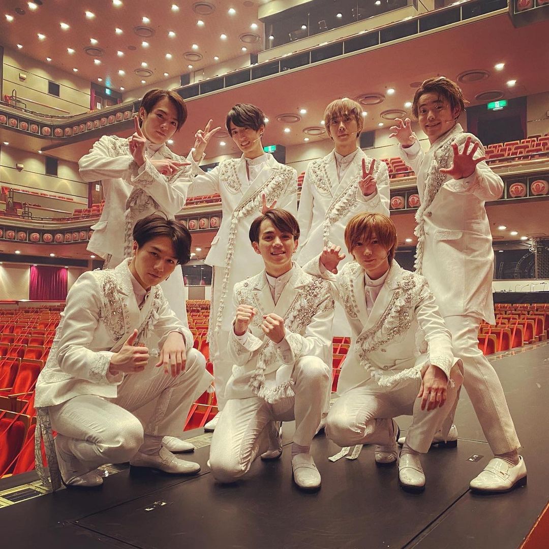 傑尼斯旗下男團Travis Japan傳出7名成員中有6名新冠肺炎確診。（翻攝Travis Japan IG)