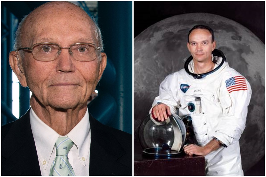 曾參與登陸月球任務「阿波羅11號」的美國太空人麥可柯林斯不敵癌症辭世，享耆壽90歲。（翻攝自Michael Collins臉書／NASA官網）