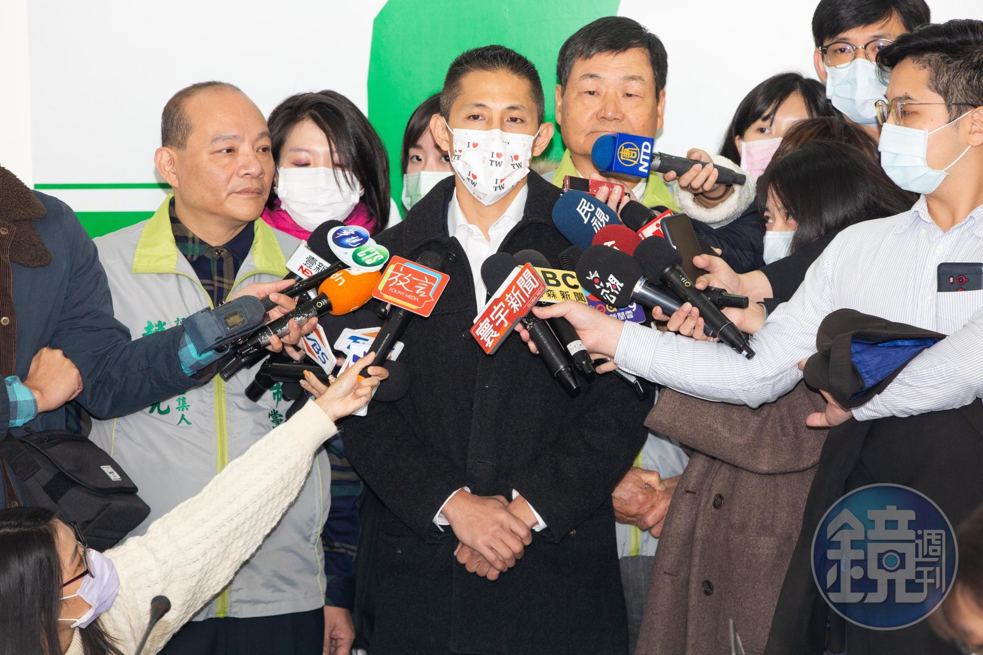 台北市黨部主委吳怡農今下午緊急召集執委、評委會議，要將趙介佑開除黨籍。（本刊資料照）