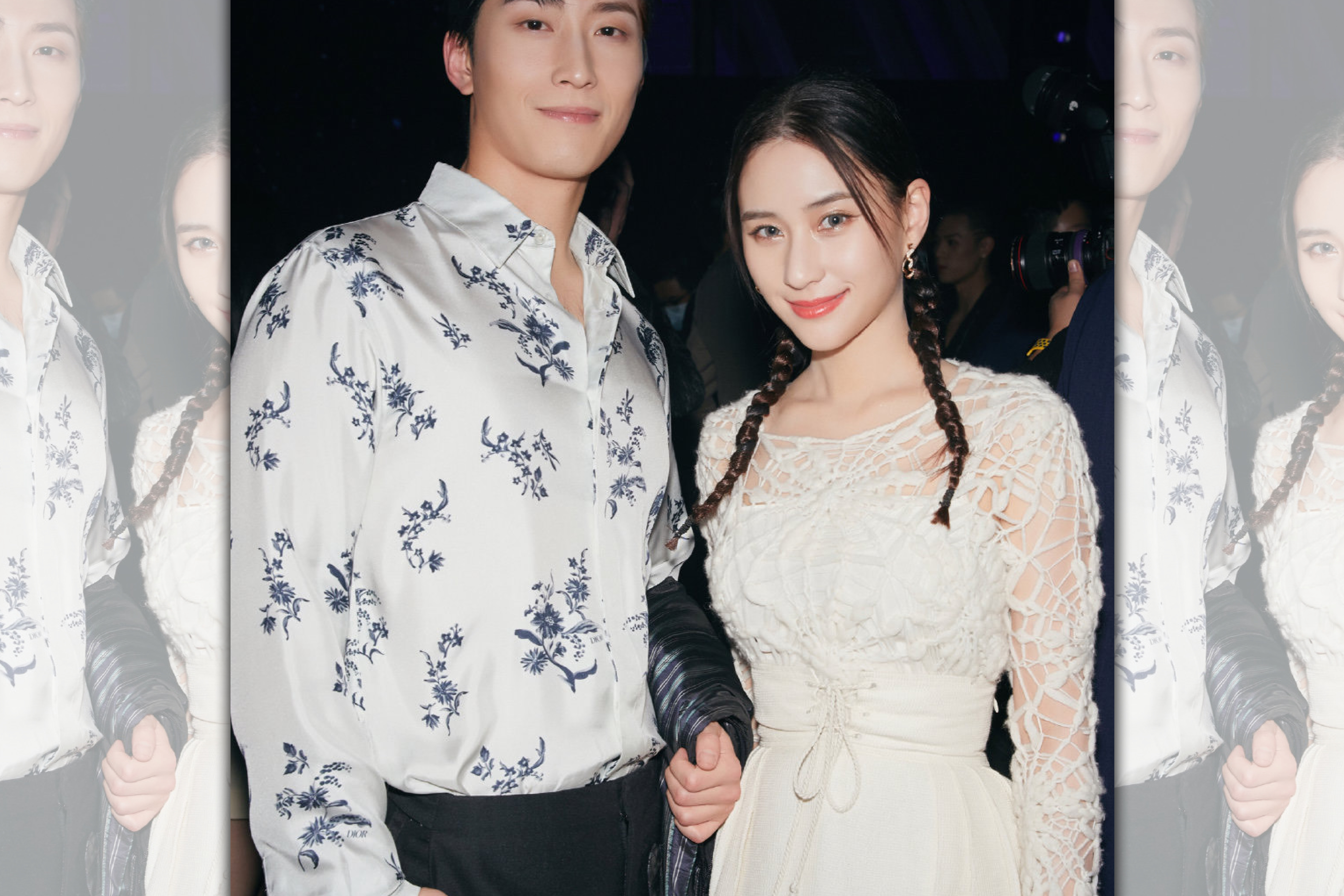 何超蓮與竇驍傳出已婚消息。（圖/翻攝自何超蓮微博）