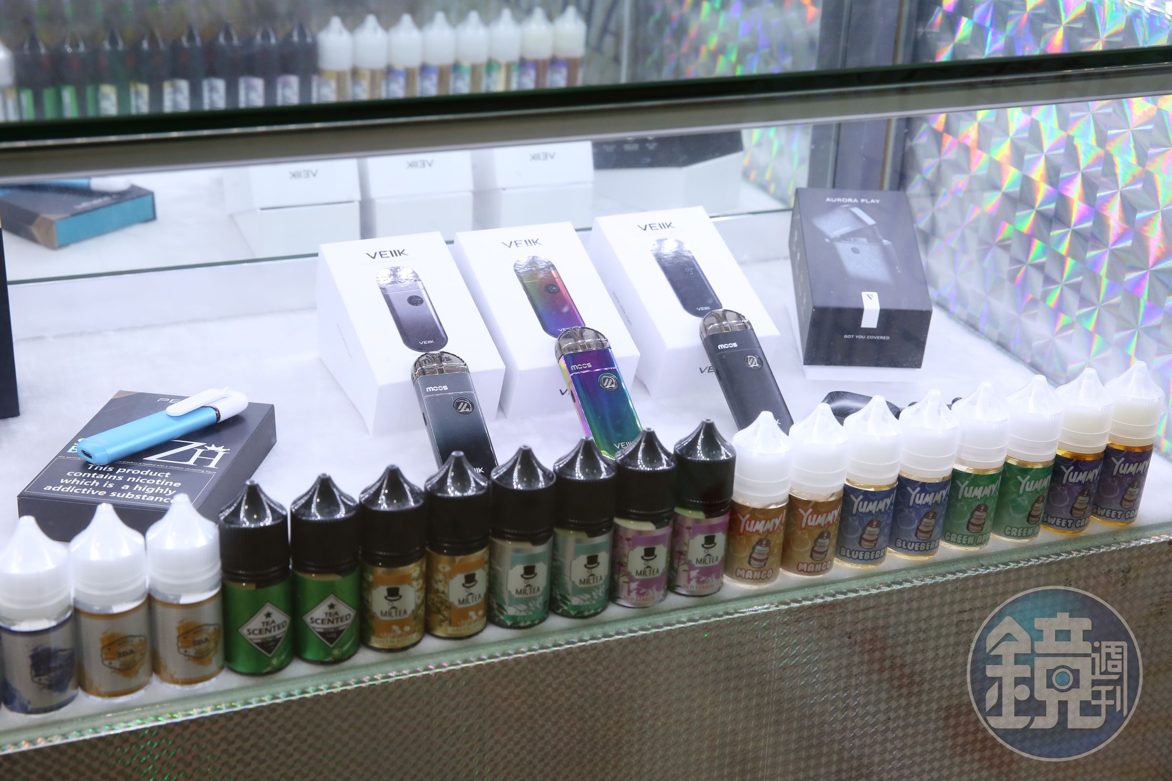 近年來電子菸普及，但知名影評人竟因手持電子菸就被質疑是大麻煙油而逮捕，令他直呼非常荒謬。（示意圖，非當事電子菸）
