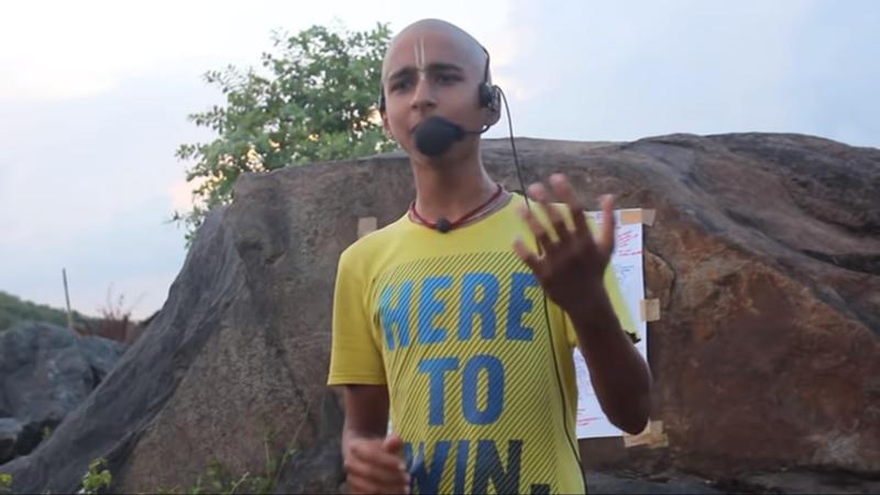 「印度神童」阿南德預言第3波疫情會在今年9月、10月達到高峰，情況至明年5月才會明顯好轉。（翻攝自Conscience YouTube）