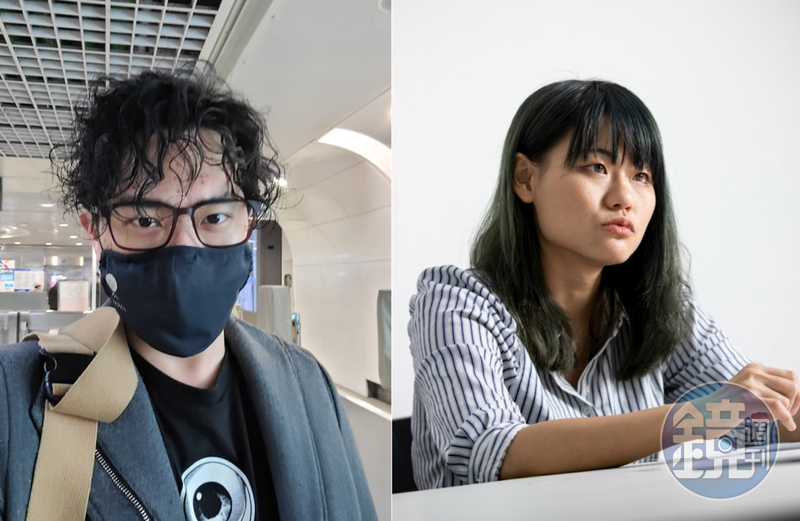 影評人左撇子(左)被以持有大麻菸油為由被逮,律師認為,從外觀根本不可能判定是否含有大麻。(左撇子提供/資料照)