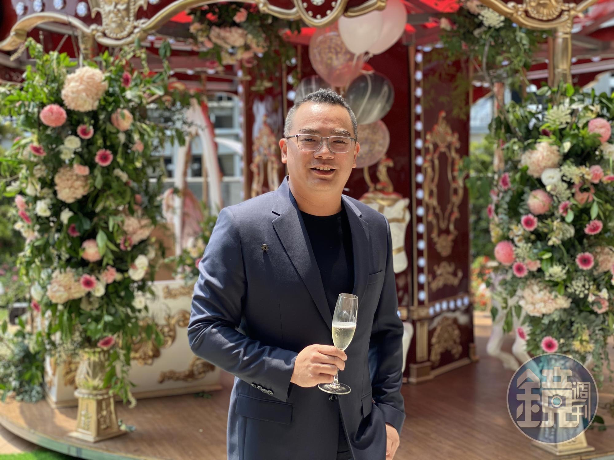 樂軒創辦人張維軒斥資千萬打造高雄樂軒店。