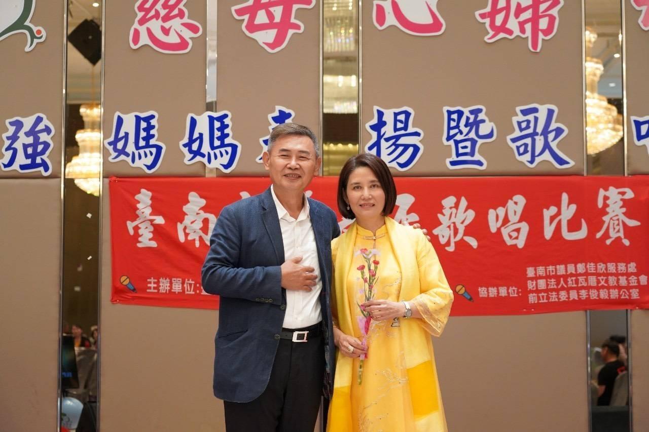 台南市婦幼關懷協會在母親節前夕舉辦「慈母心、婦幼情」活動。(台南市婦幼關懷協會提供)