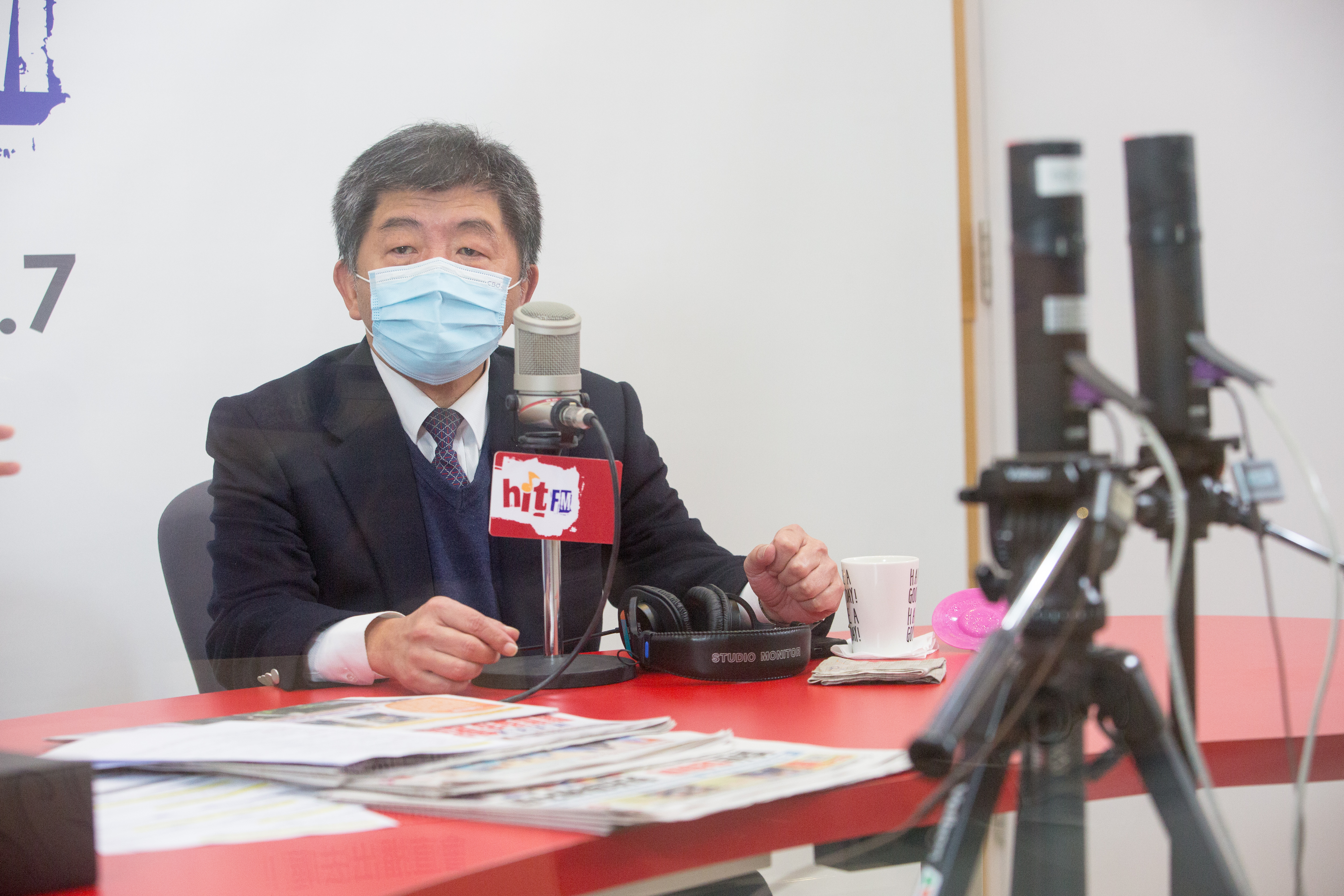 陳時中強調疫苗接種順序很早就公布，「有意見的人，那時候為什麼不講？」（本刊資料照）