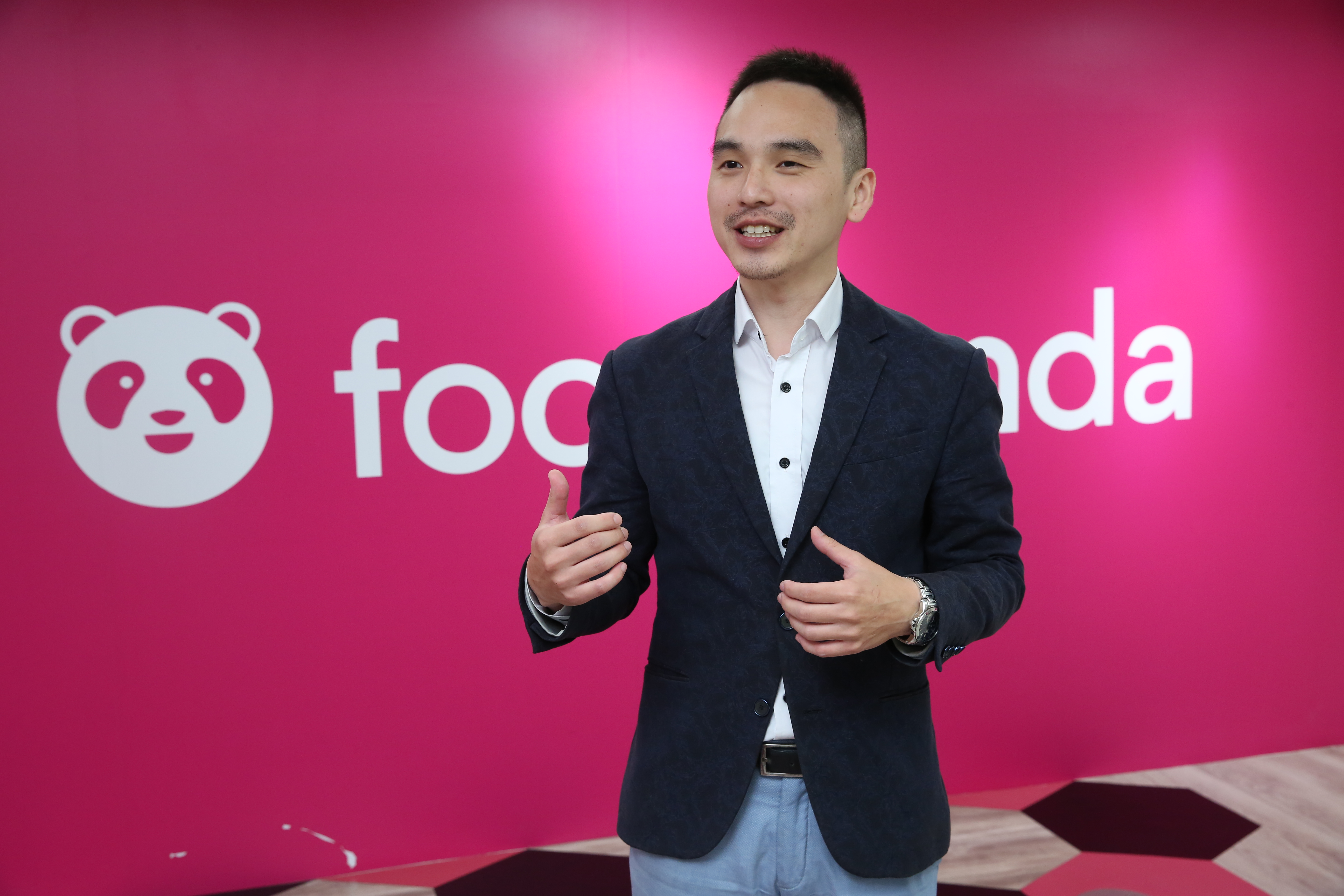 張祐翰分析，foodpanda零售外送崛起與美食外送、疫情來襲有關。