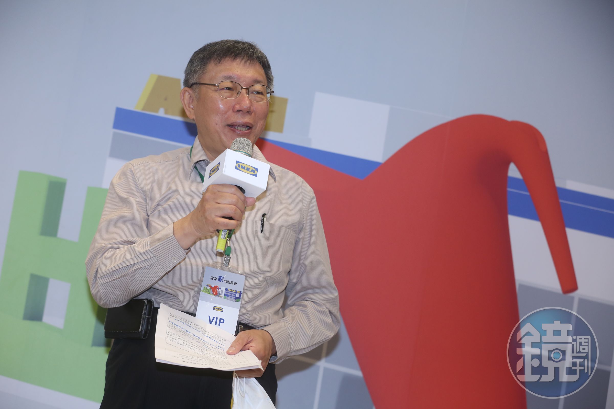 台北市長柯文哲指稱，不升級防疫規範，是考量到沒有不明社區感染。（本刊資料照）