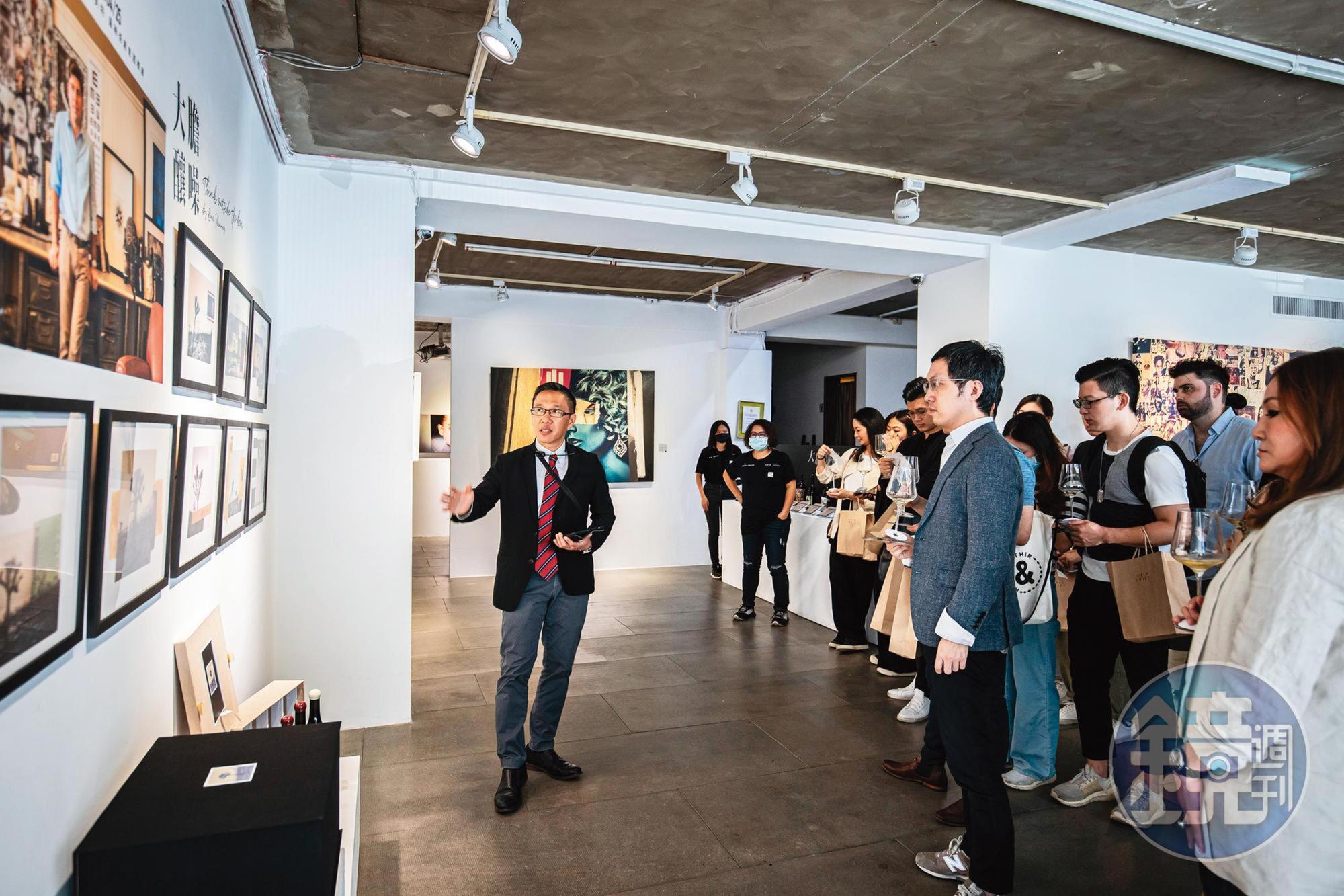 酒商泰德利主辦的「大膽釀噪」最稀奇創意酒標展，也是一場別開生面的品酒會。