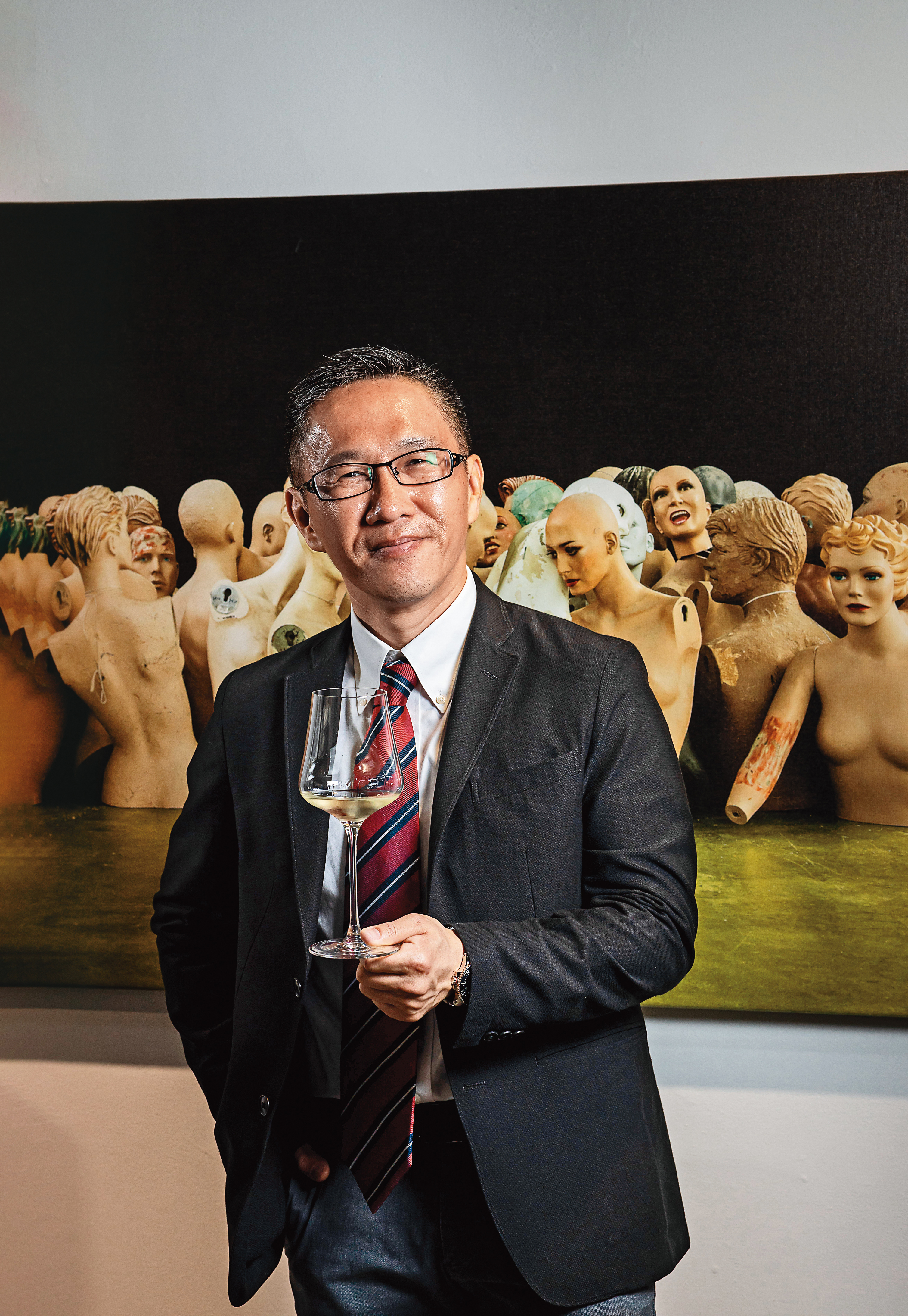 嘉露酒莊中國區區域銷售經理葉繼仁在ORIN SWIFT的酒標展上，透露許多鮮為人知的幕後小故事。