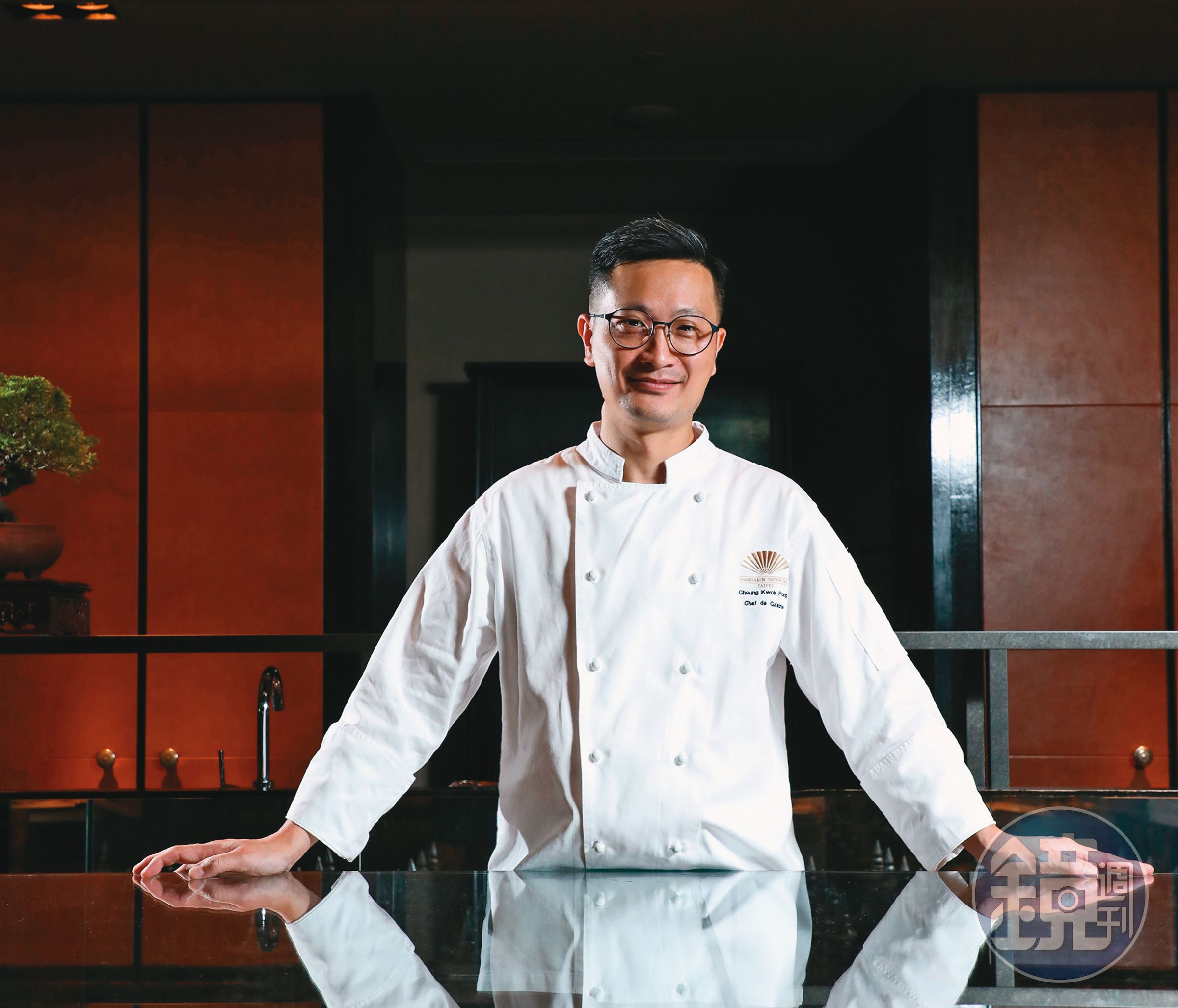 從香港轉戰台灣的雅閣新主廚張國邦，有25年廚藝資歷，實力不容小覷。