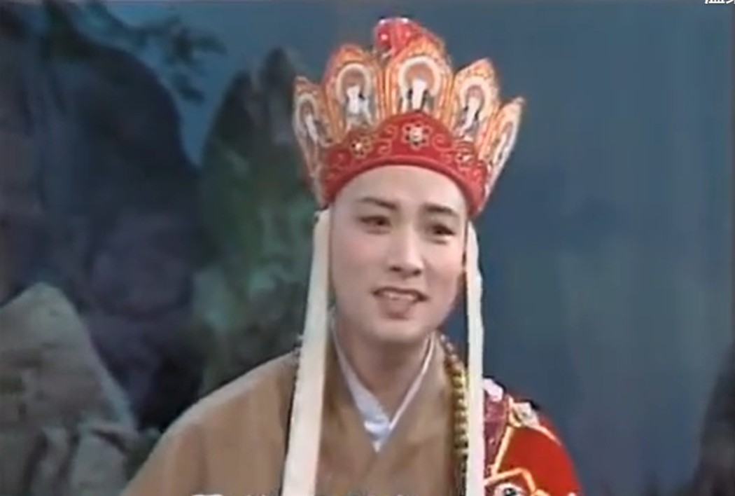 遲重瑞當年有「最帥唐僧」之稱。（翻攝自微博）