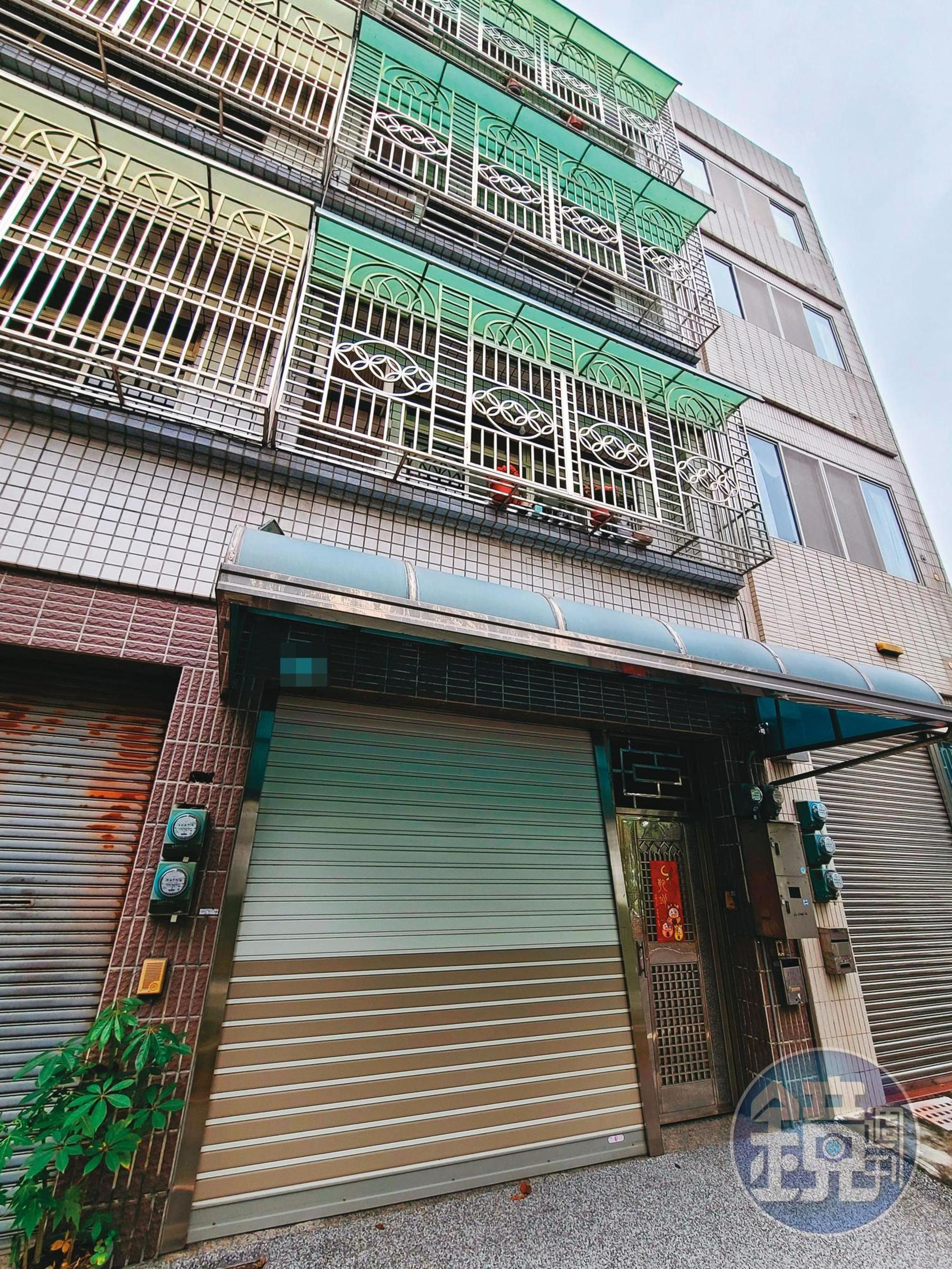 檢調共發動6百多名司法警察到陳盈助名下房屋搜索,圖為其中一處位於世賢路住宅。