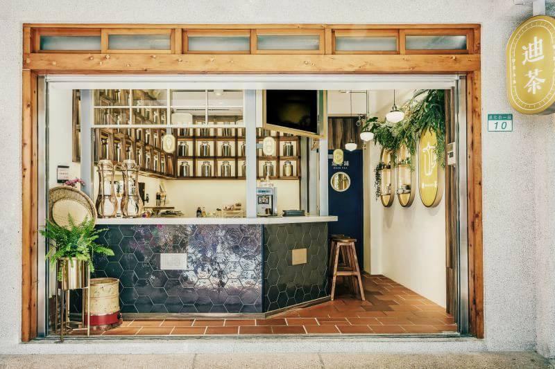 從大稻埕商圈起家的「迪茶」相當有在地古早味文青範兒。（迪茶提供）