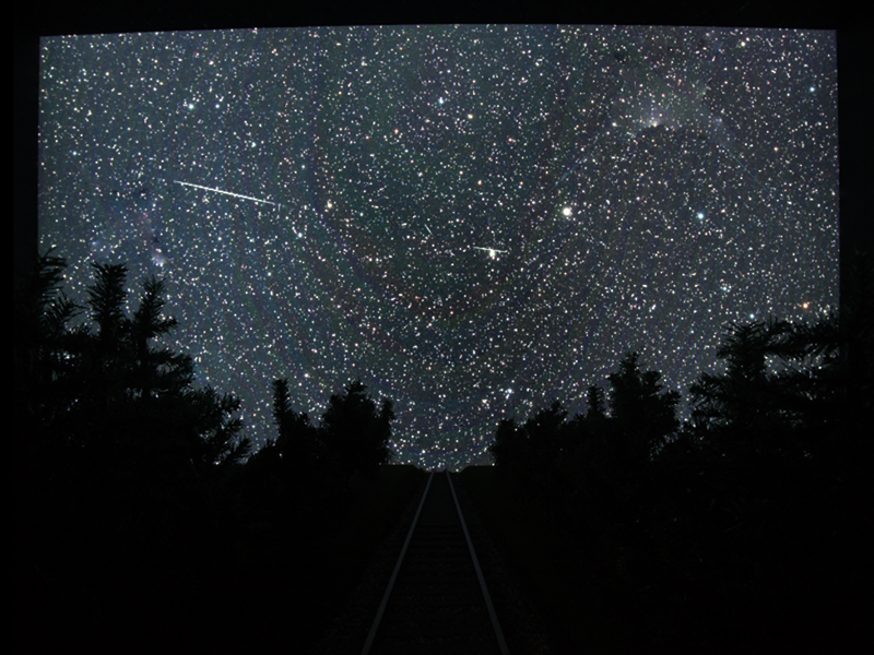 寶瓶座η流星雨的活躍期一般介於4月19日至5月28日，圖為示意圖。（翻攝自網路天文館網站）