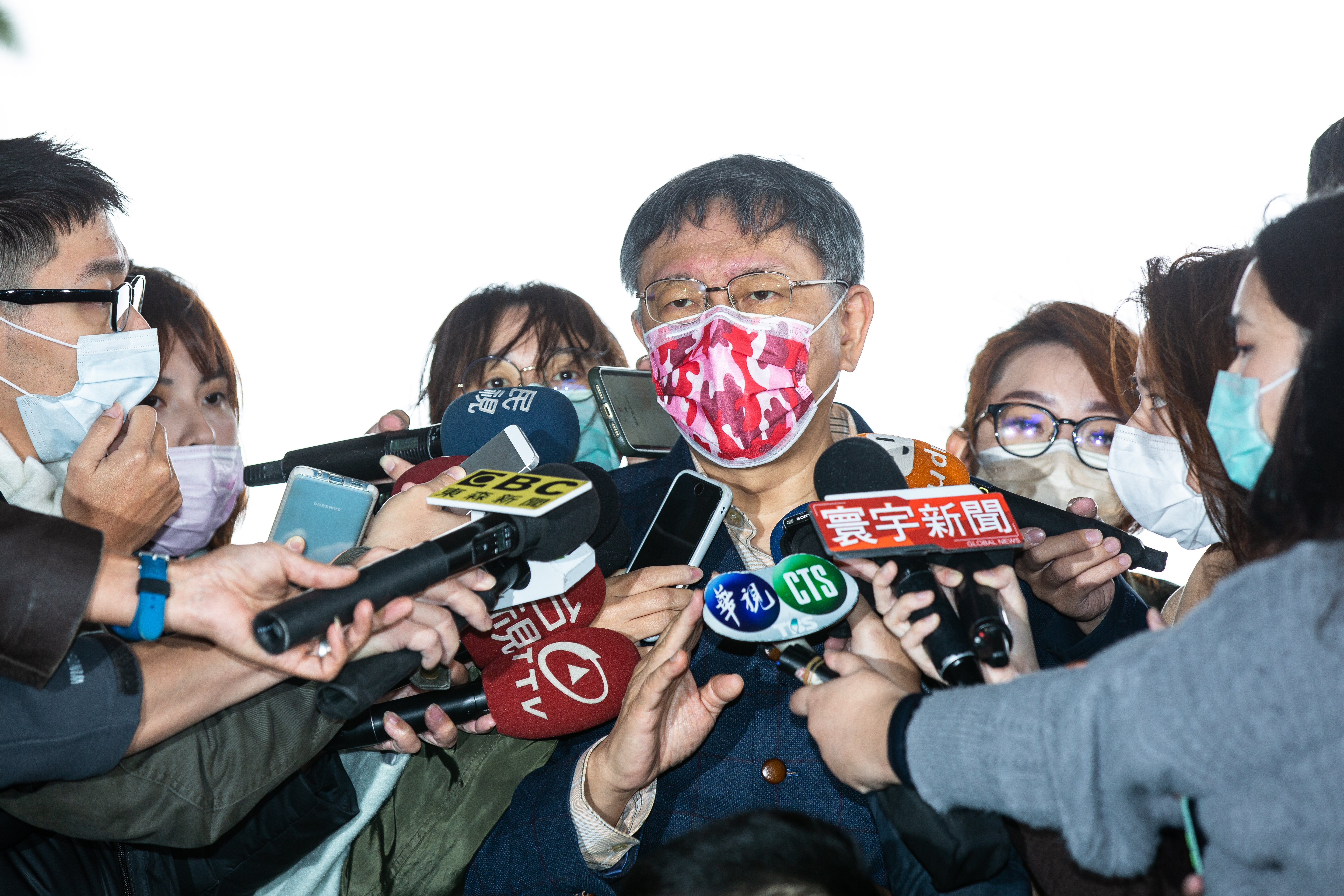 被問及勞動部發函要求，不能刊登赴中國就職廣告，今天台北市長柯文哲回應了。（本刊資料照）