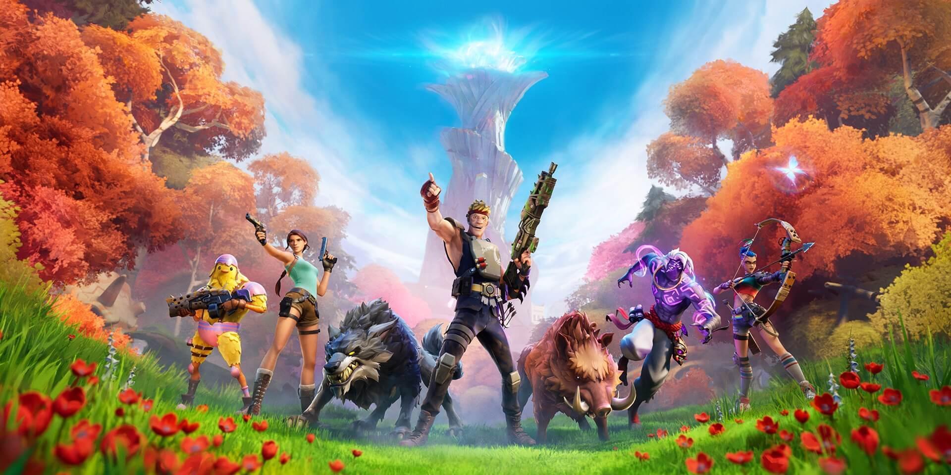 Epic Game與蘋果對簿公堂，意外披露《要塞英雄》向索尼爭取開放跨平台連線的過程。（翻攝自《要塞英雄》官網）