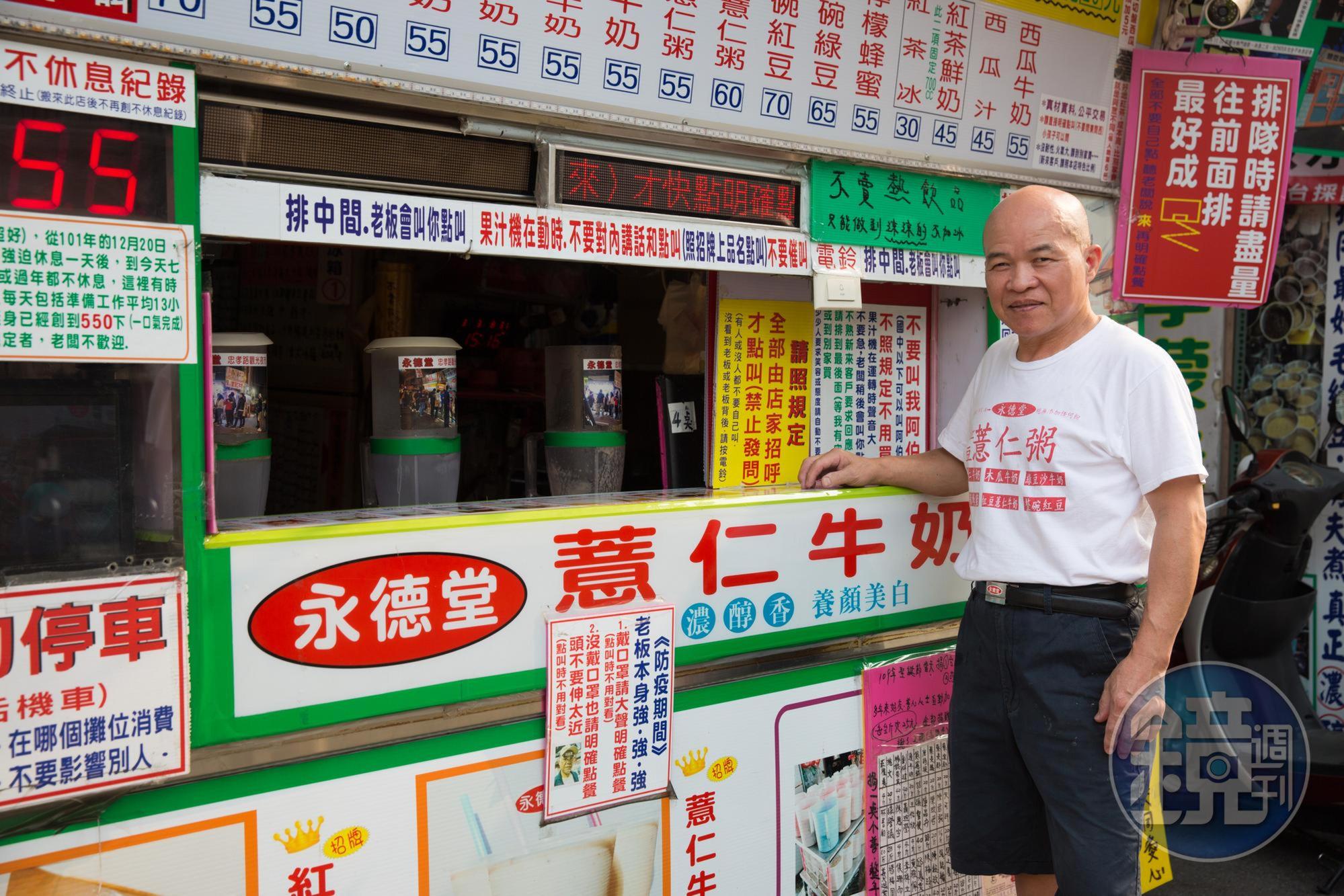 魏睦振設下許多購買規定，杜絕奧客，沒想到規矩越多，客人反而越多。