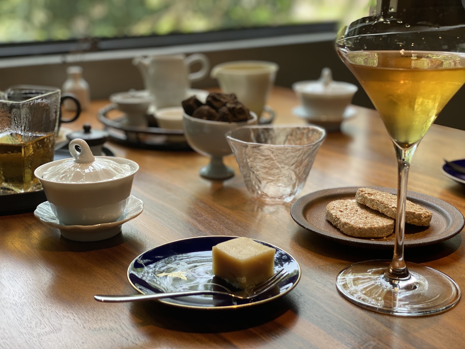 茶點均由段洋洋親手製作。