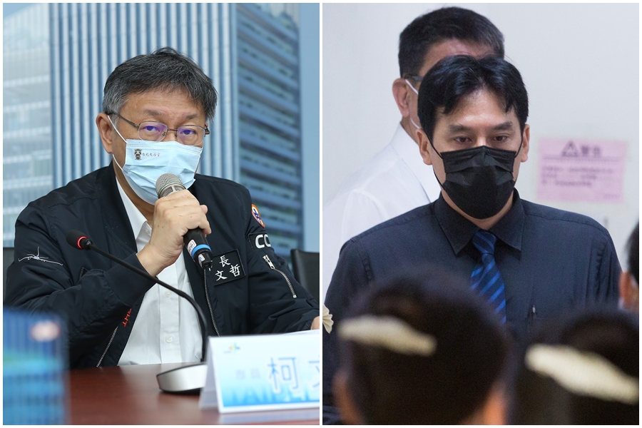 柯文哲（左圖）6日晚間在臉書發文談論酒駕，黃暐瀚（右圖）也留言回應。（本刊資料照）