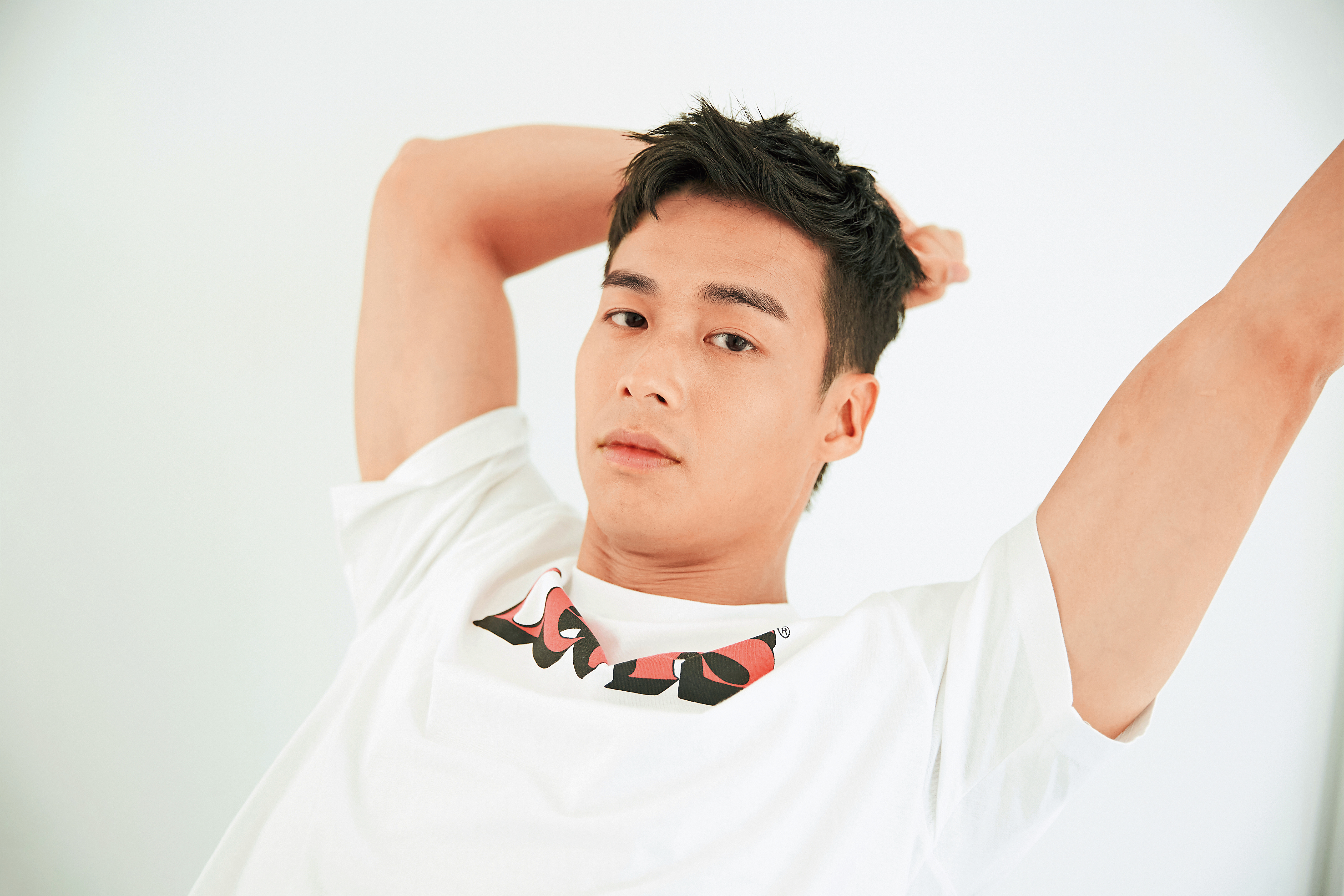 一直朝著演員之路努力，林敬倫最想接到男主角的演出。