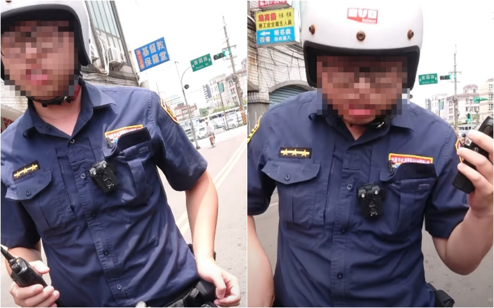 莊姓員警對黃姓駕駛破口大罵,事後說要和解卻又提告過失傷害與肇逃。(翻攝自DH YouTube)