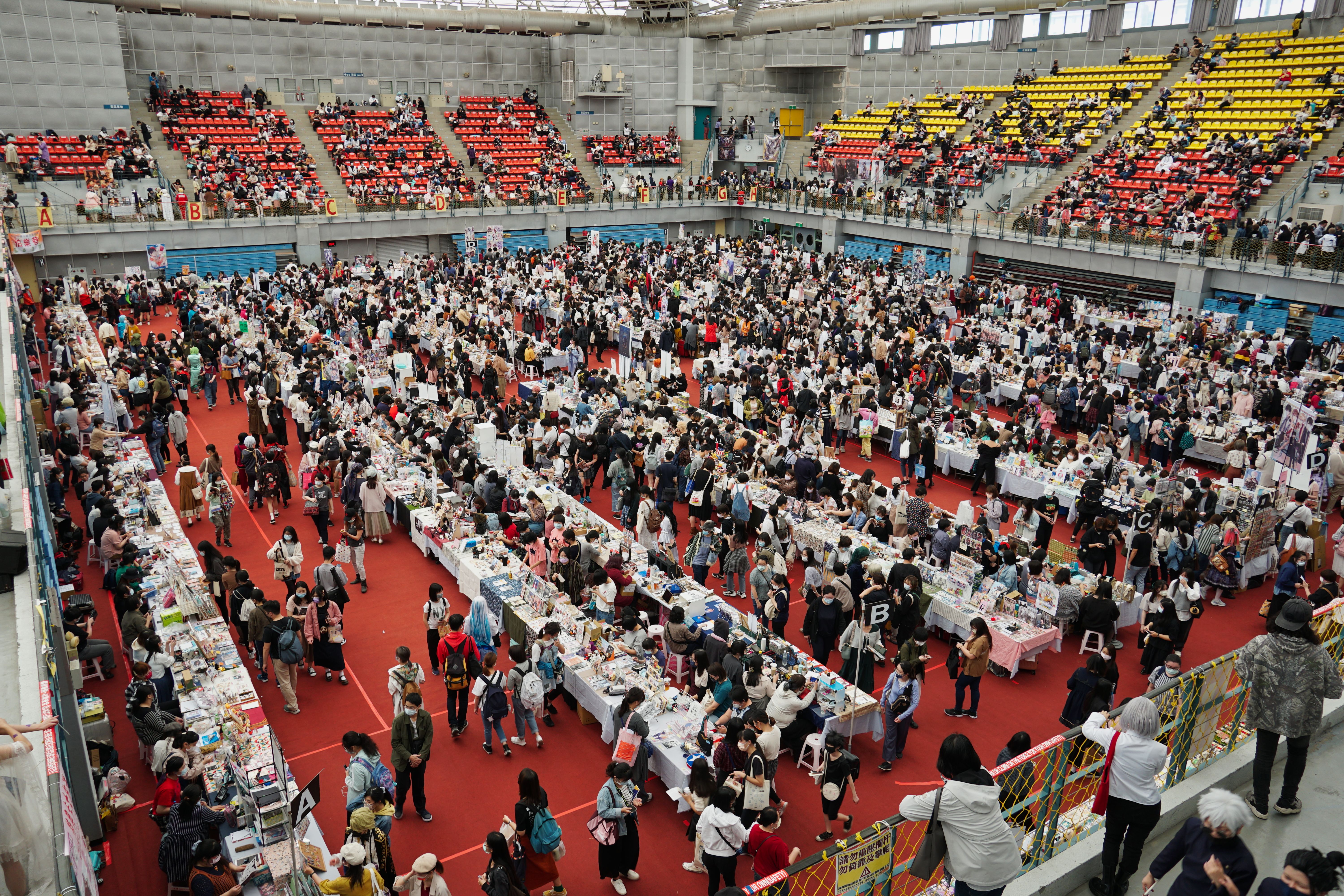 CWT以台大綜合體育館為主場地，每次活動入場人次超過萬人。