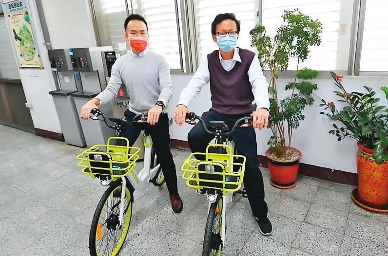 已在新北市部分區域試辦的MOOVO預計7月進軍彰化縣,將取代微笑單車的公共自行車業務。但交接遭拖延,惹得彰化縣城觀處長怒轟微笑單車。(彰化縣城市暨觀光發展處提供)