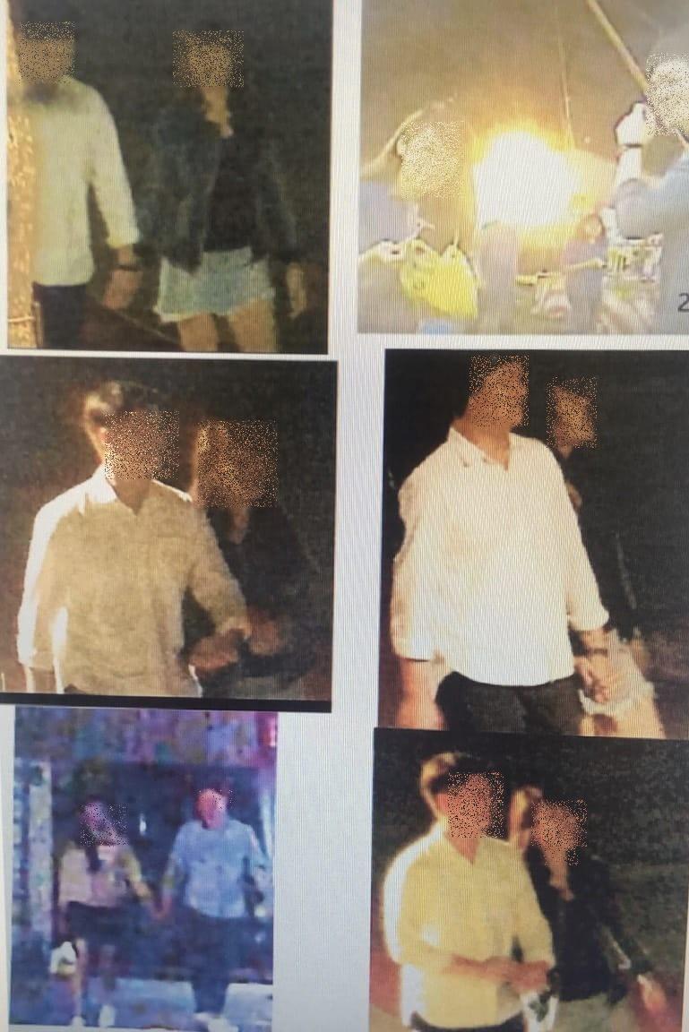 北富銀某分行「美魔女」女經理與「鮮肉」人夫下屬，發展婚外情，更大方同遊。（讀者提供）